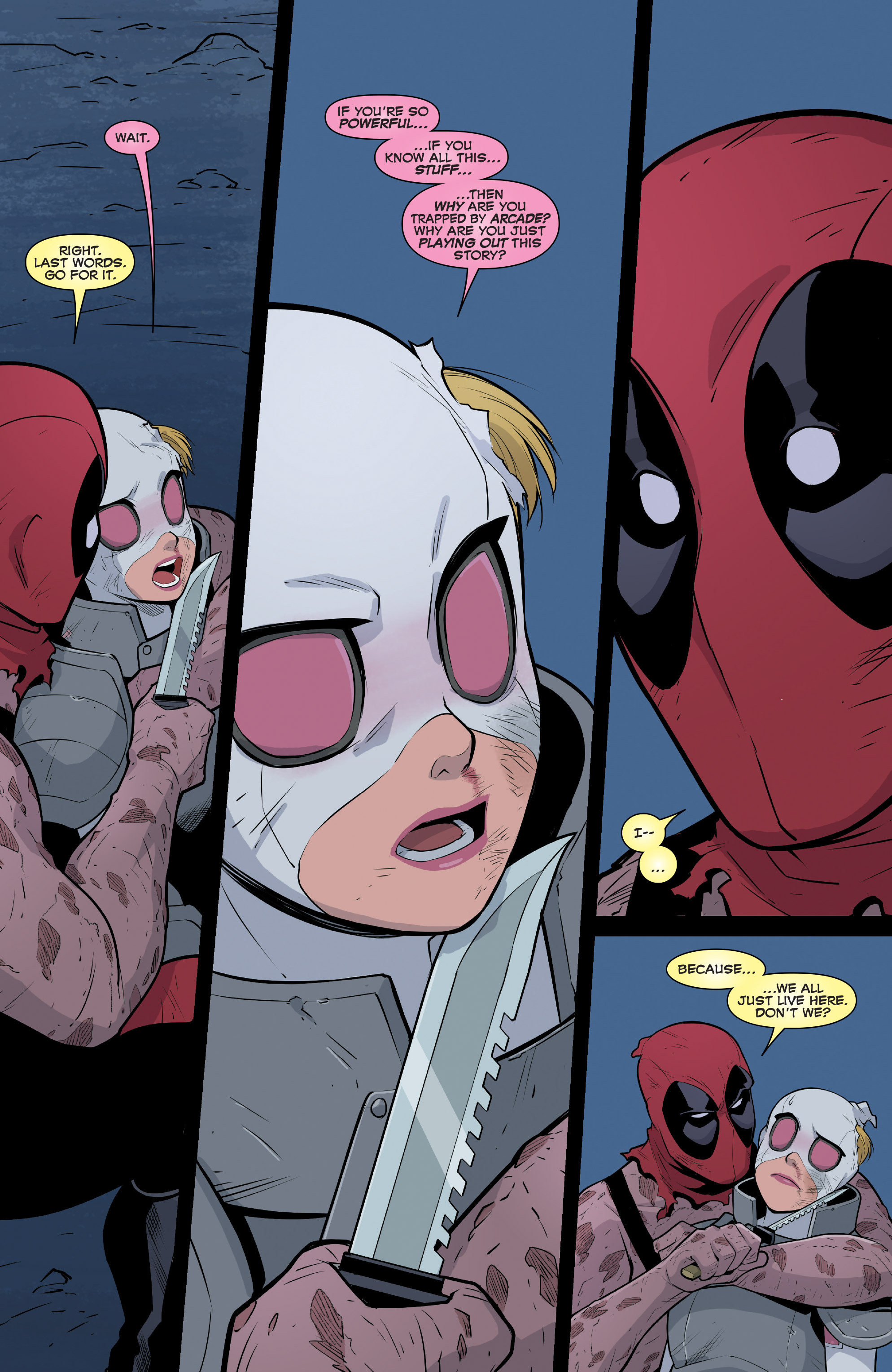 Read online The Unbelievable Gwenpool comic -  Issue #13 - 15