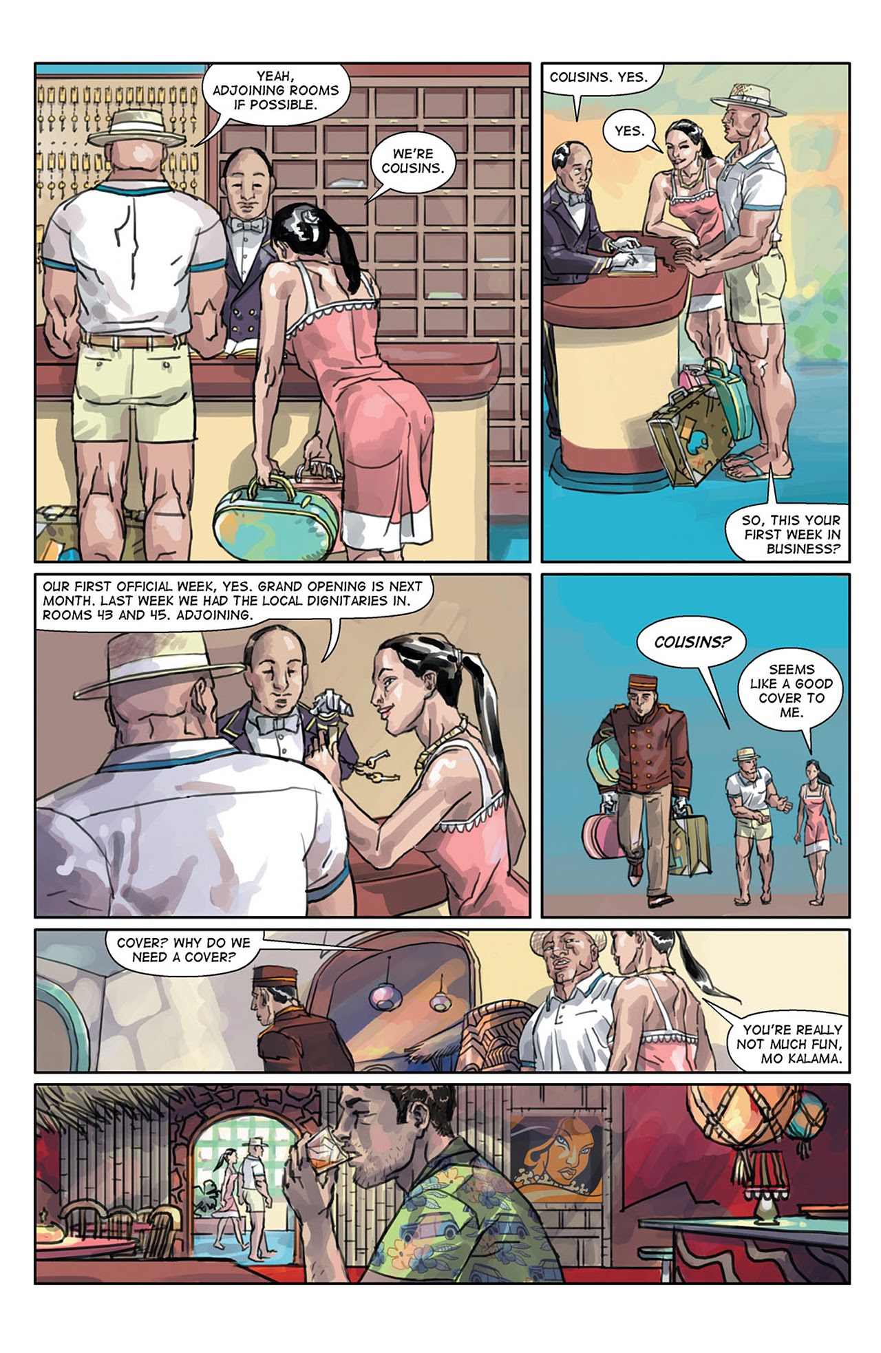Read online Hawaiian Dick: The Last Resort comic -  Issue #1 - 15