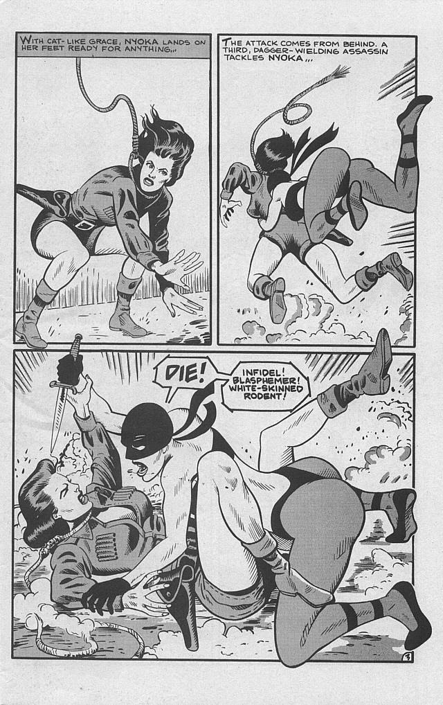 Read online The Further Adventures of Nyoka the Jungle Girl comic -  Issue #5 - 5