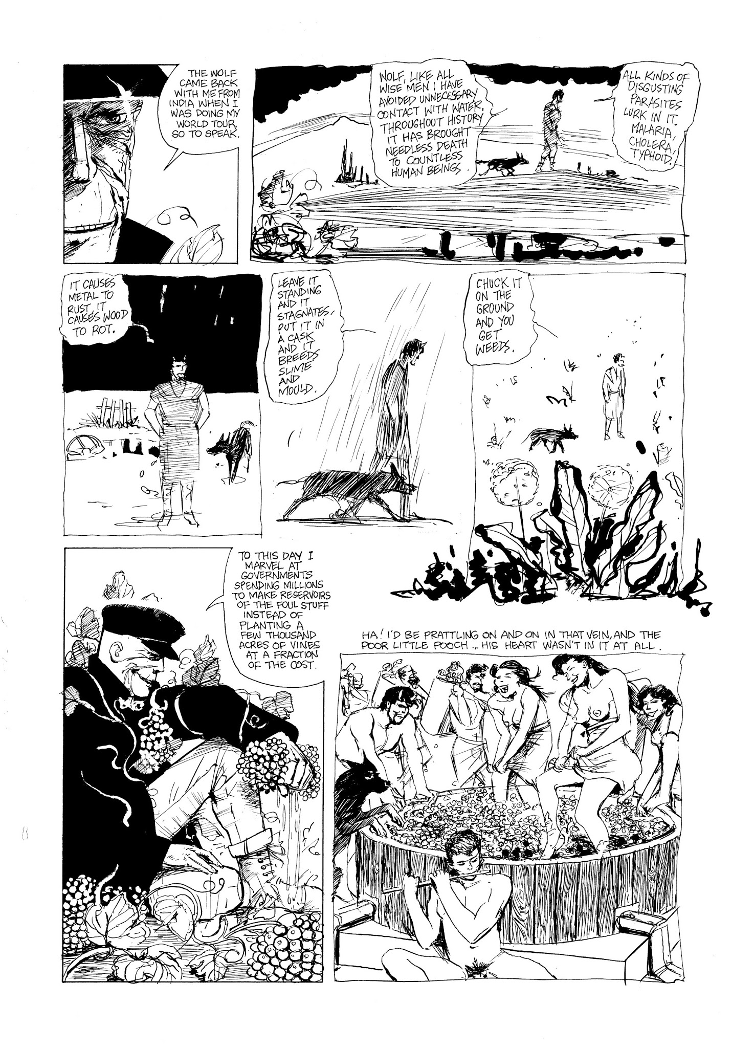Read online Eddie Campbell's Bacchus comic -  Issue # TPB 2 - 92