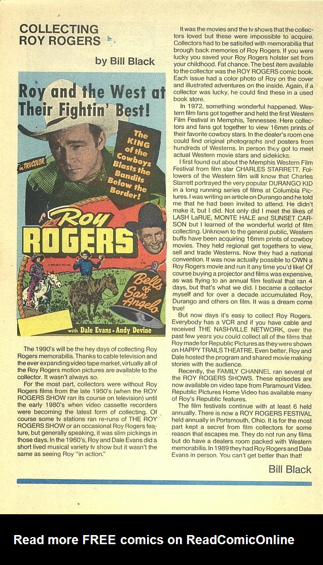 Read online Roy Rogers comic -  Issue #3 - 37