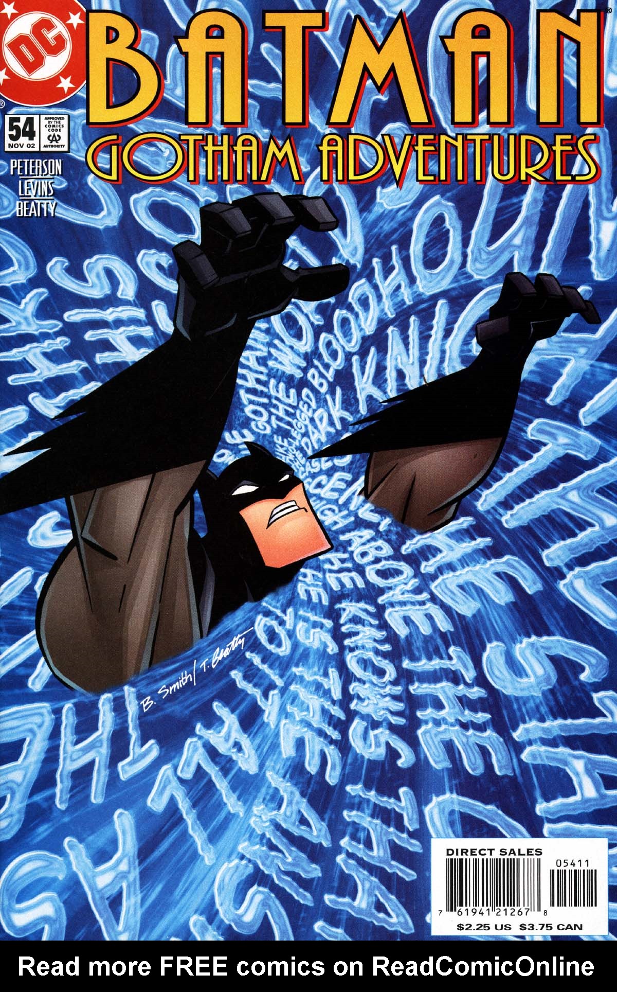 Read online Batman: Gotham Adventures comic -  Issue #54 - 1