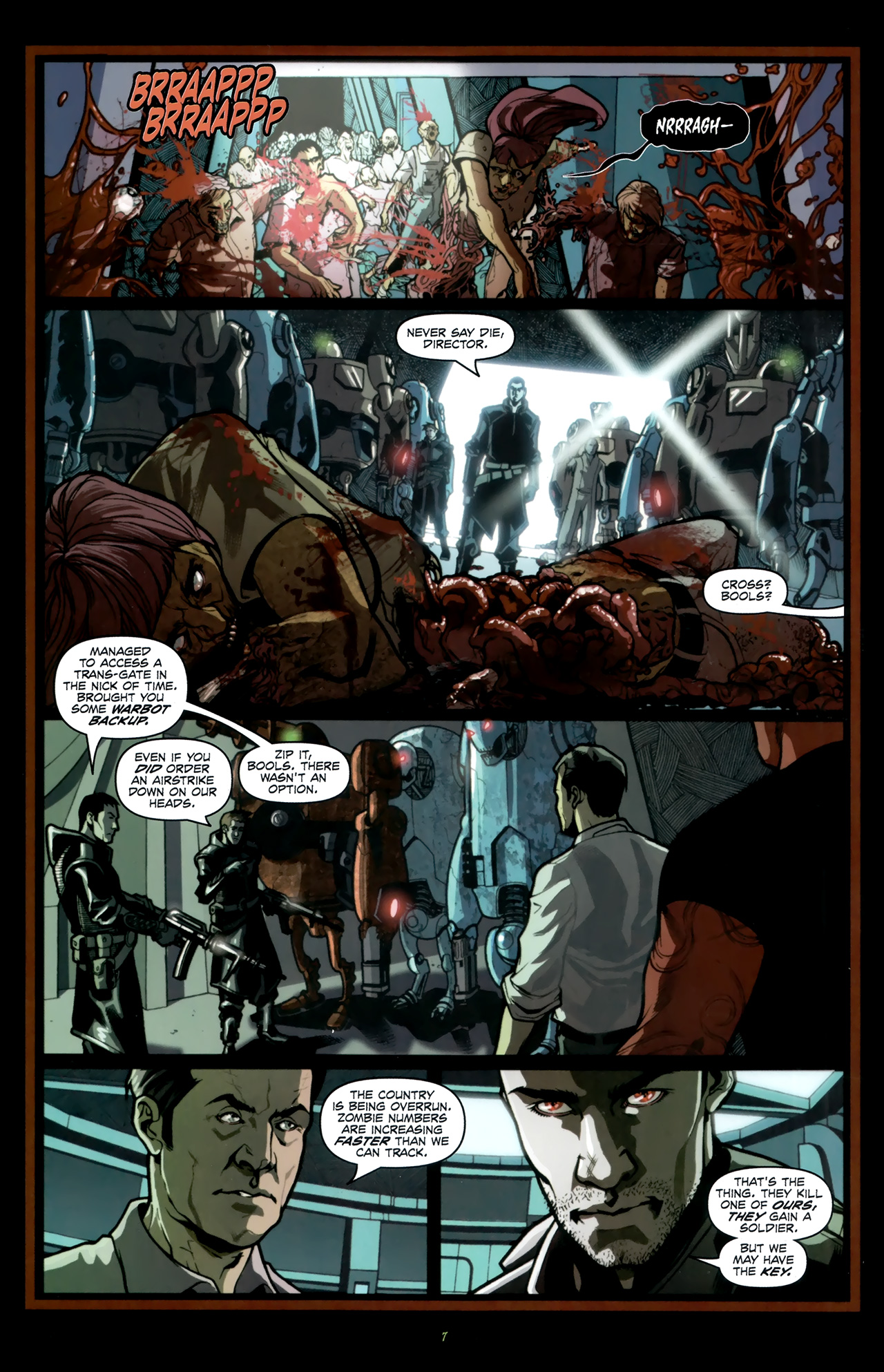 Read online Infestation comic -  Issue #2 - 9