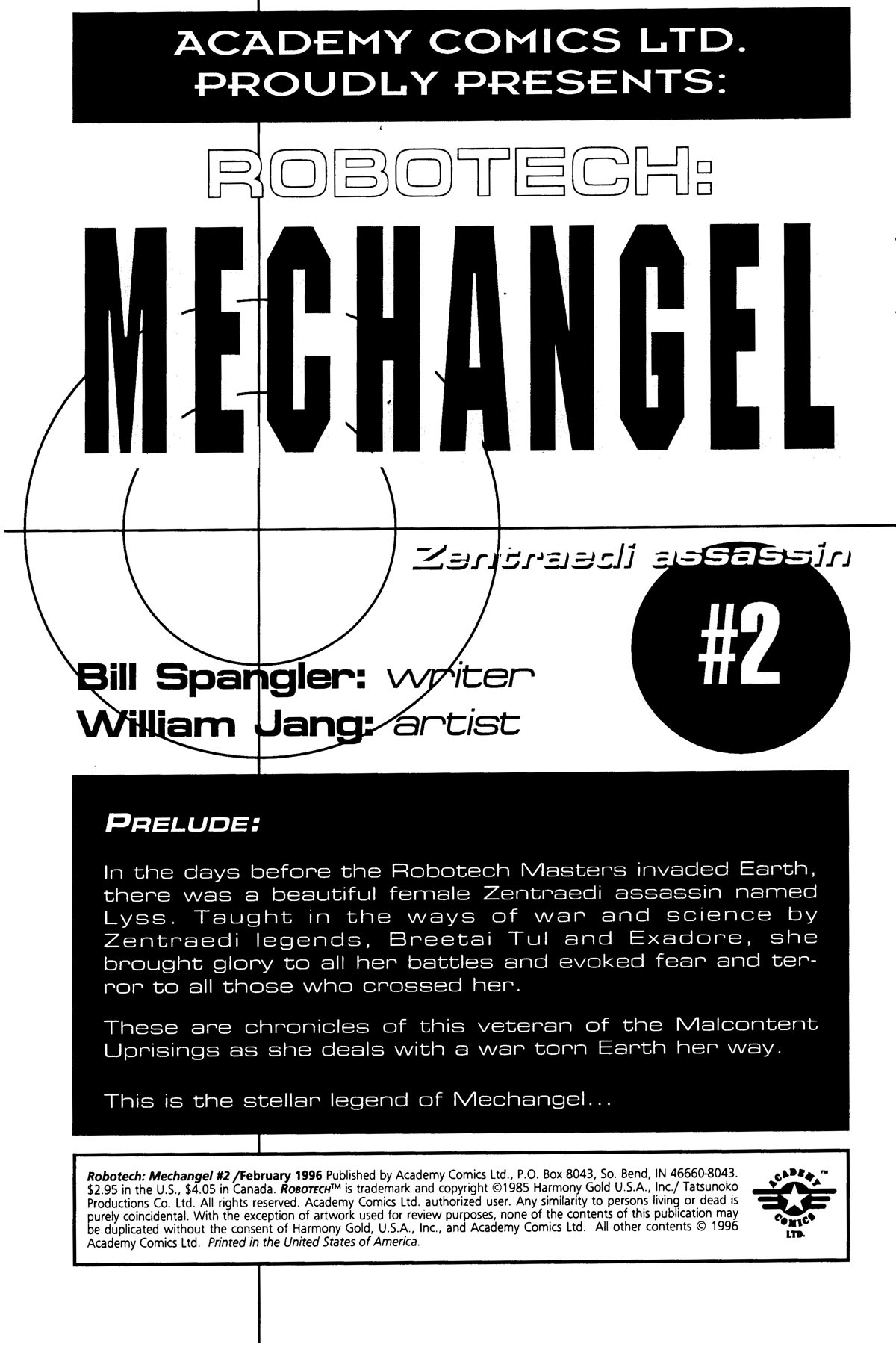 Read online Robotech MechAngel comic -  Issue #2 - 2