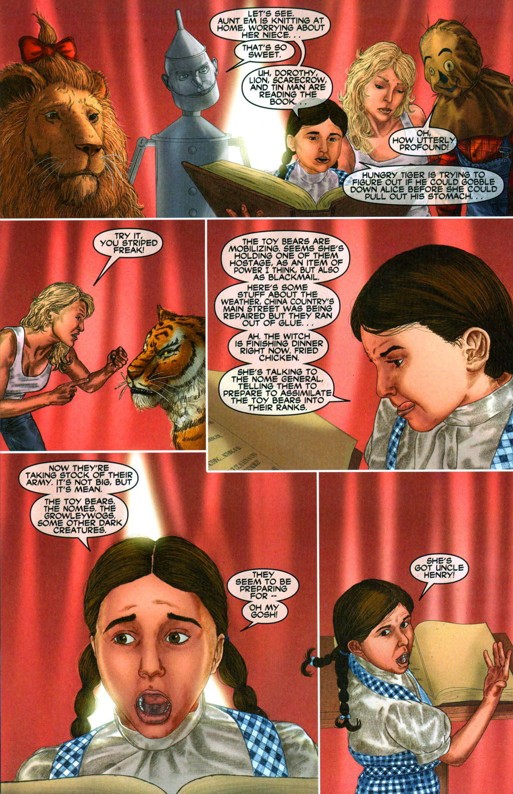 Read online The Oz/Wonderland Chronicles comic -  Issue #2 - 23