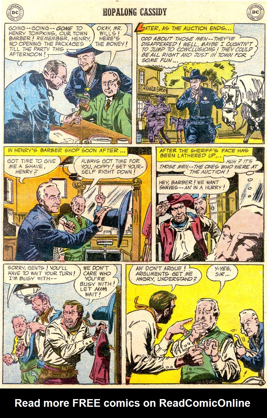 Read online Hopalong Cassidy comic -  Issue #110 - 29