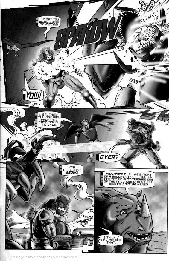 Read online Tales From the Beast Wars Transformers comic -  Issue # Full - 13