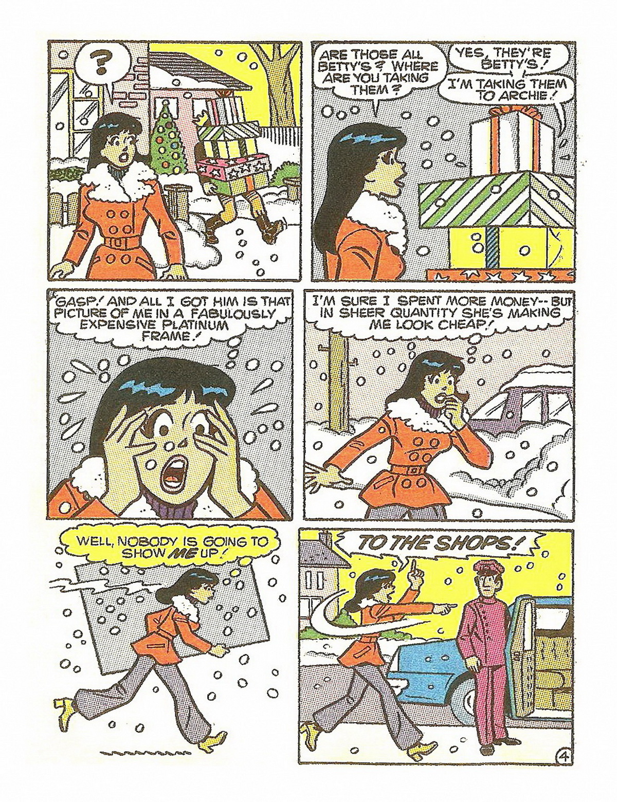 Read online Betty and Veronica Digest Magazine comic -  Issue #29 - 255