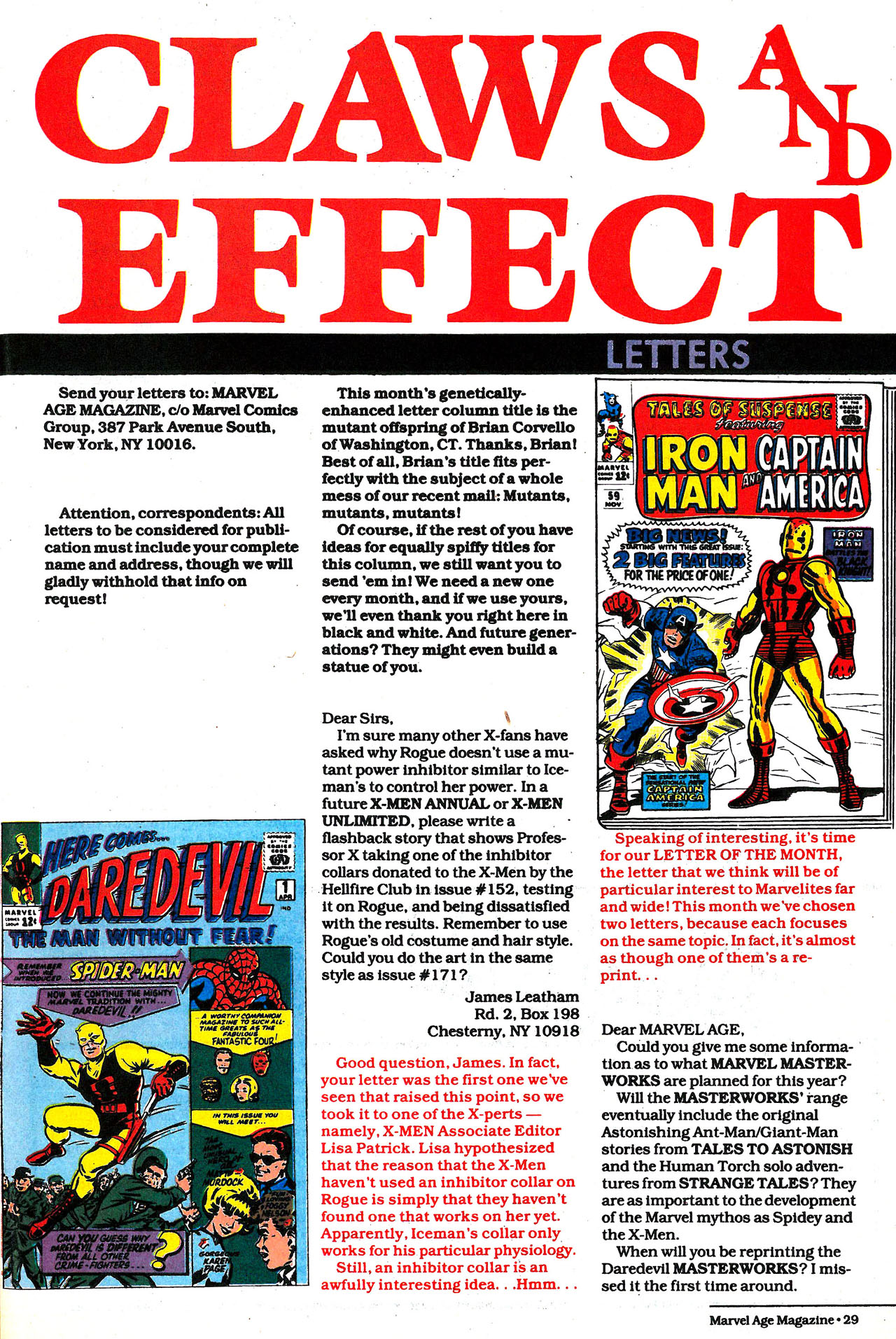 Read online Marvel Age comic -  Issue #135 - 27