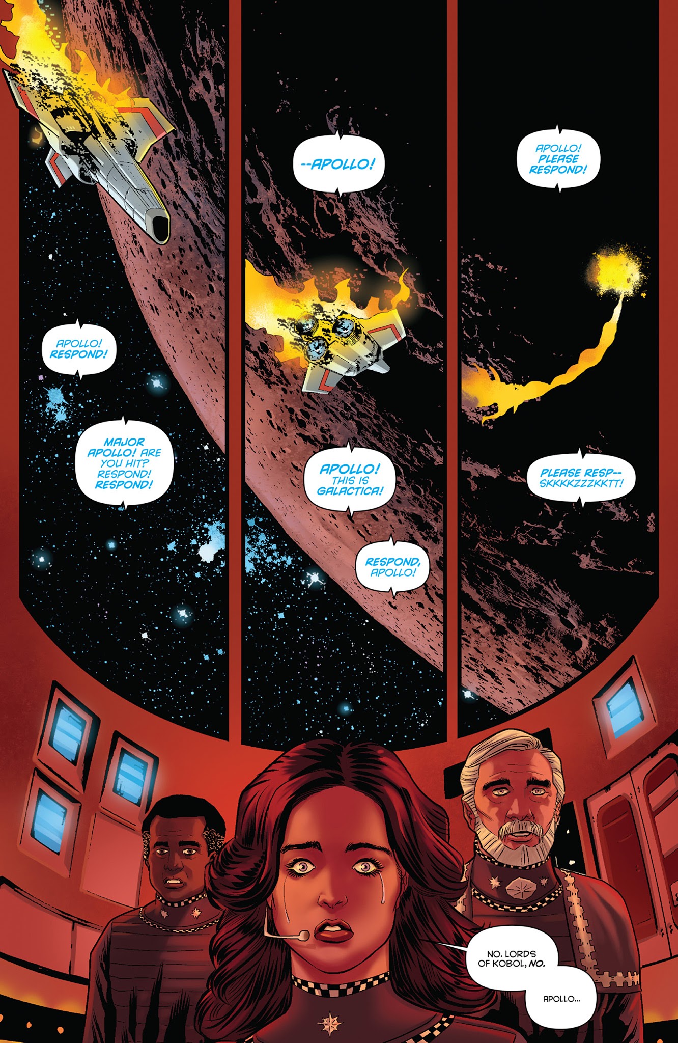 Read online Classic Battlestar Galactica: The Death of Apollo comic -  Issue #2 - 16
