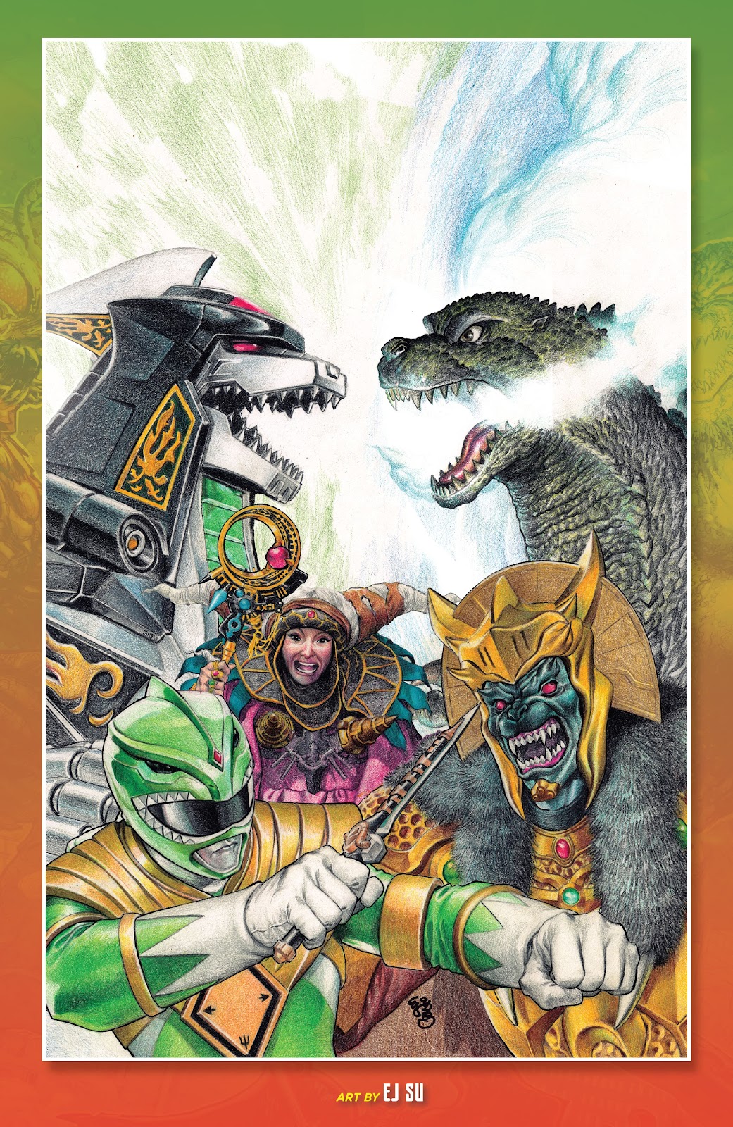 Godzilla vs. The Mighty Morphin Power Rangers issue 1 - Page 23