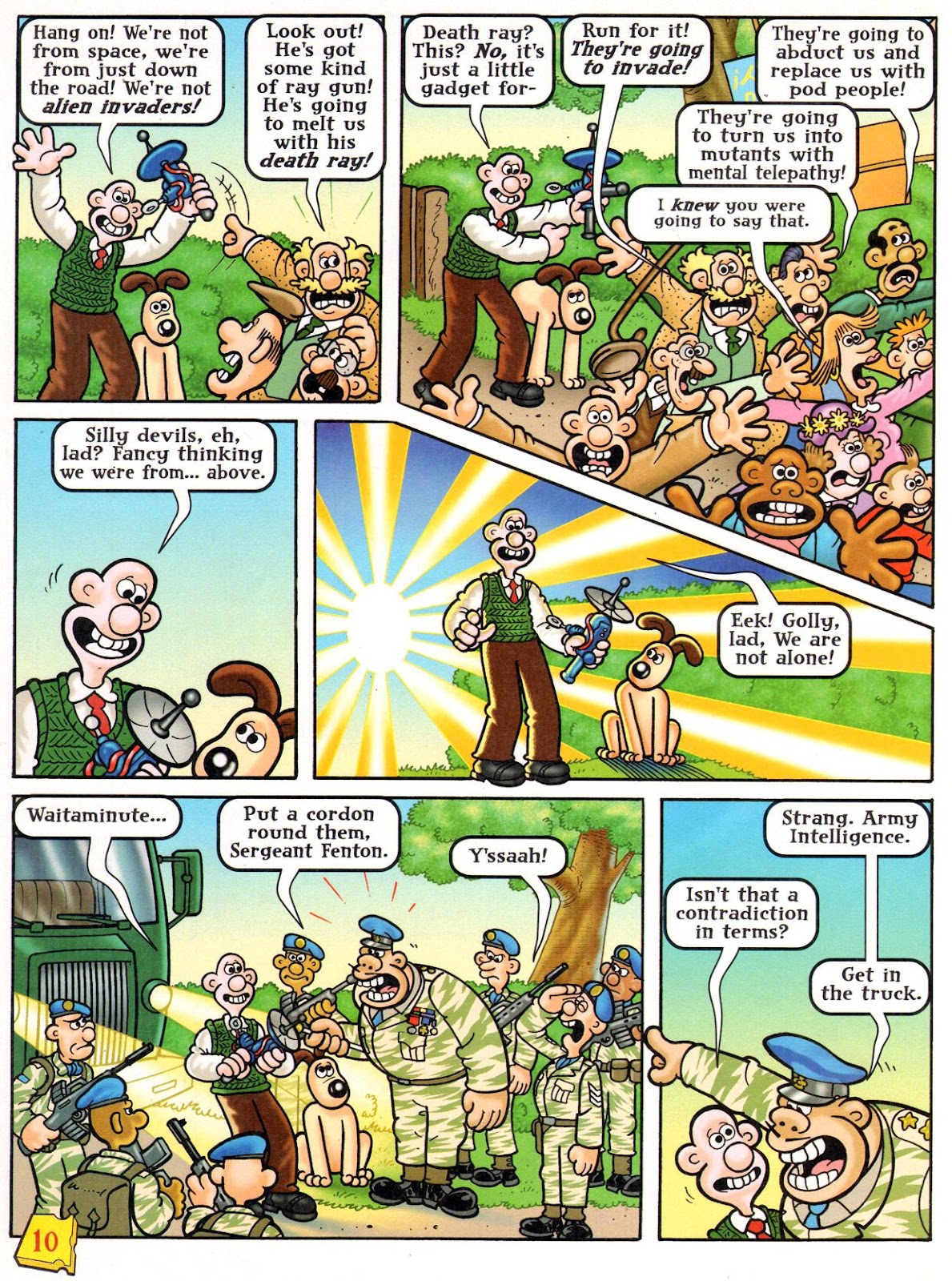 Wallace & Gromit Comic issue 10 - Page 10