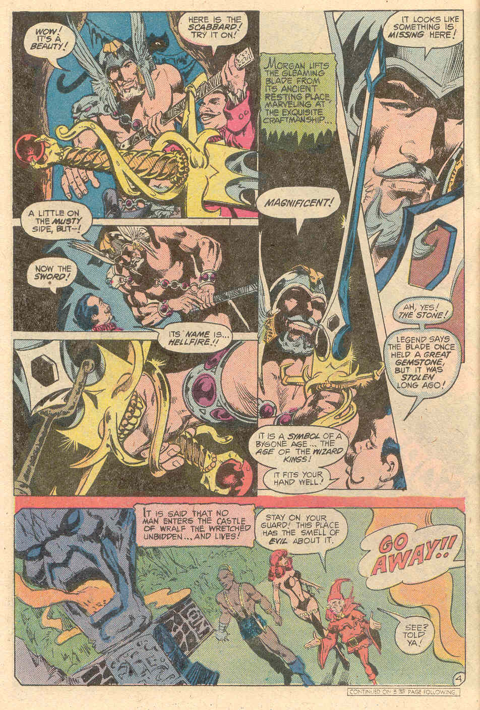 Read online Warlord (1976) comic -  Issue #34 - 5