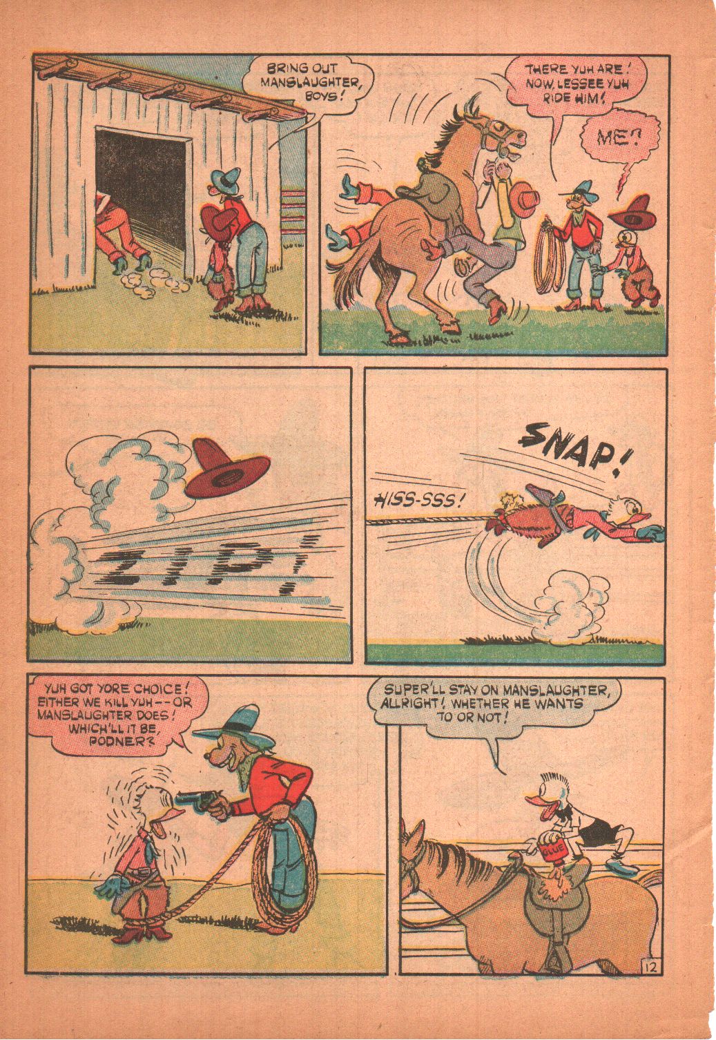 Read online Super Duck Comics comic -  Issue #3 - 43