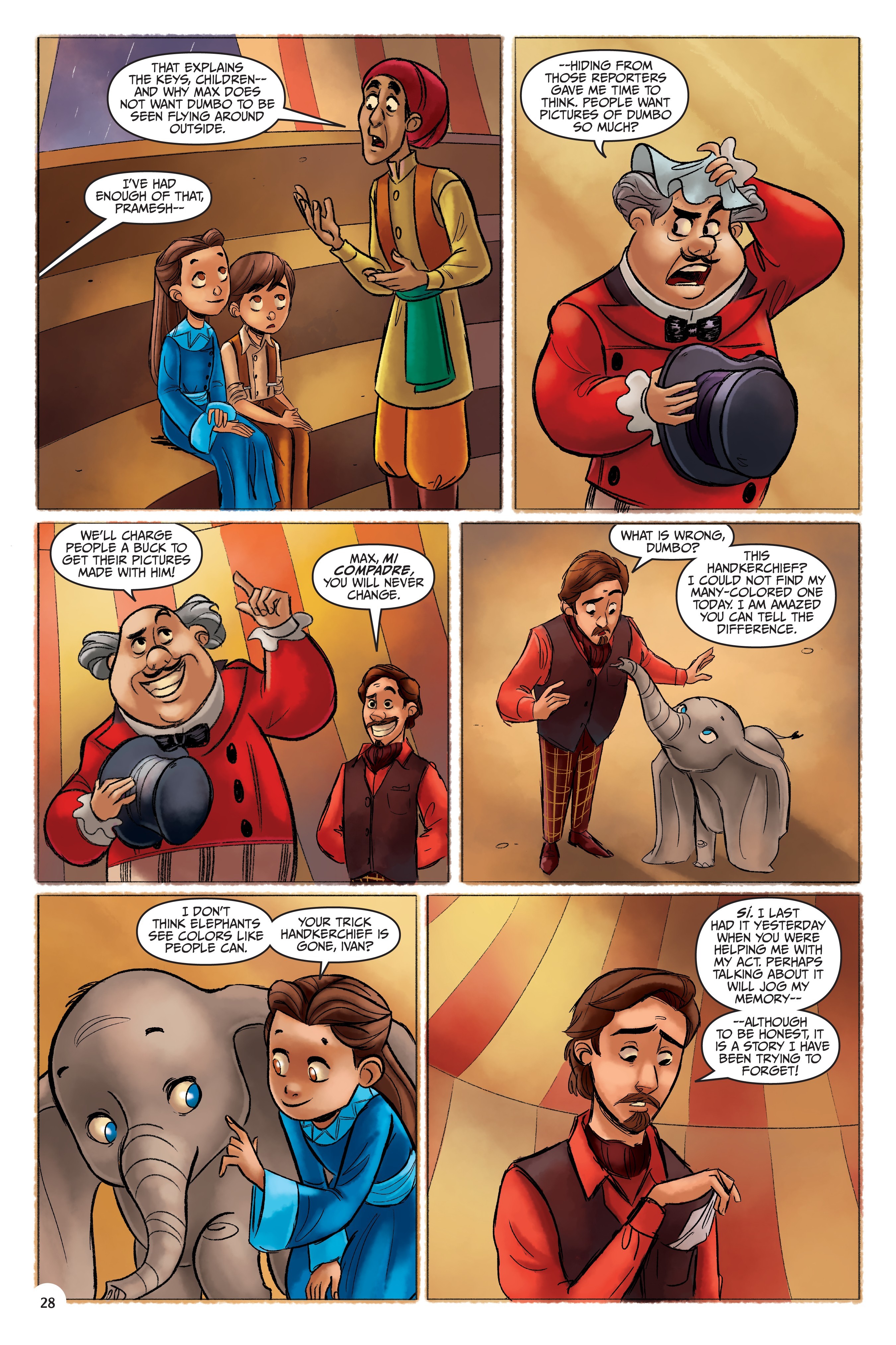 Read online Disney Dumbo: Friends in High Places comic -  Issue # Full - 29