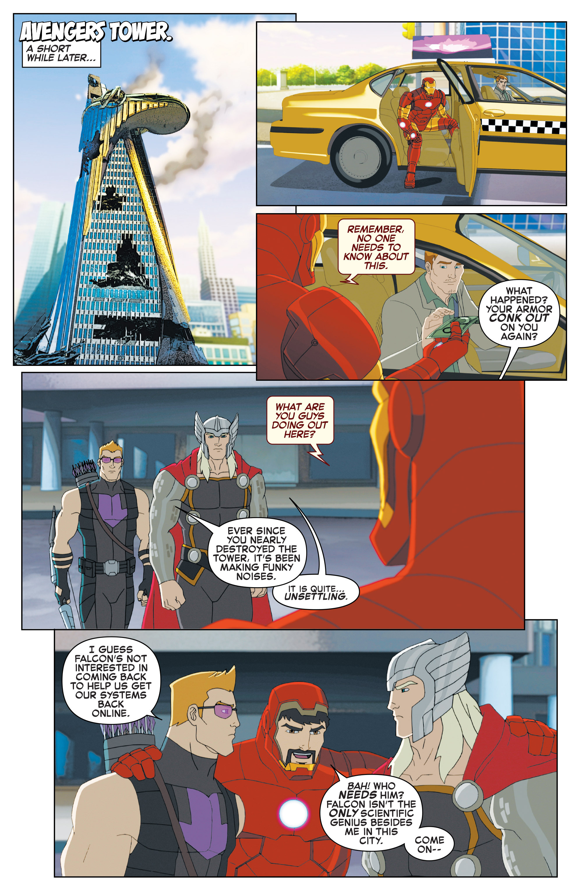 Read online Marvel Universe Avengers Assemble: Civil War comic -  Issue #3 - 4
