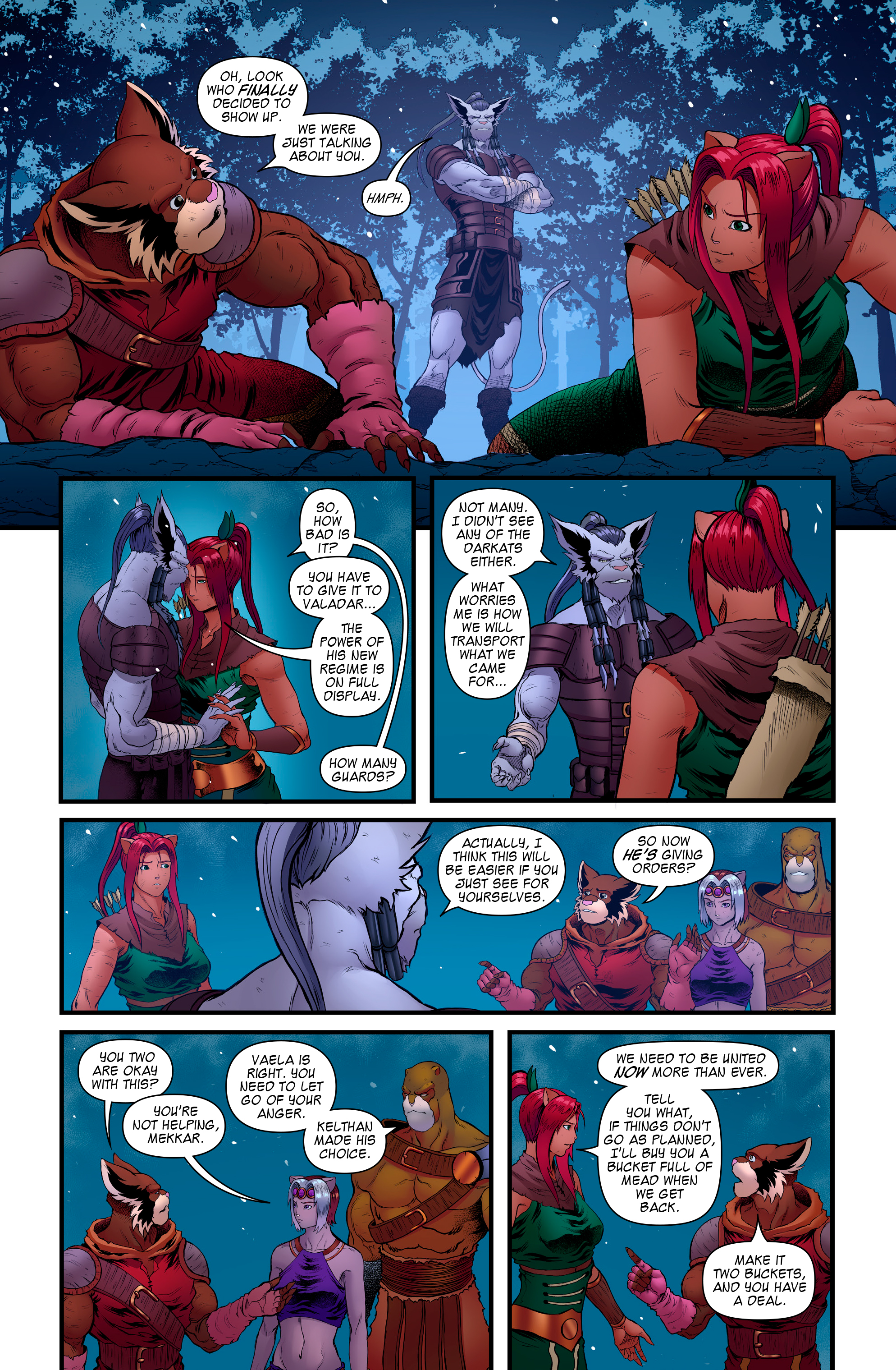 Read online Battlecats (2021) comic -  Issue #1 - 18