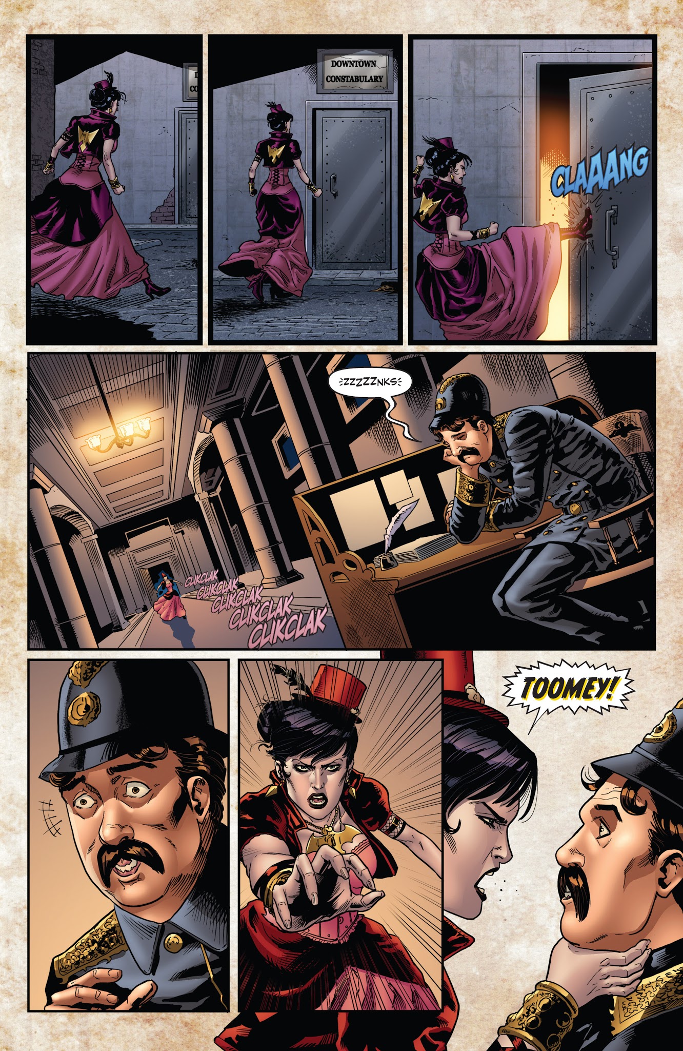 Read online Legenderry: Vampirella comic -  Issue #1 - 12