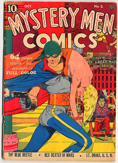 Read online Mystery Men Comics comic -  Issue #3 - 69