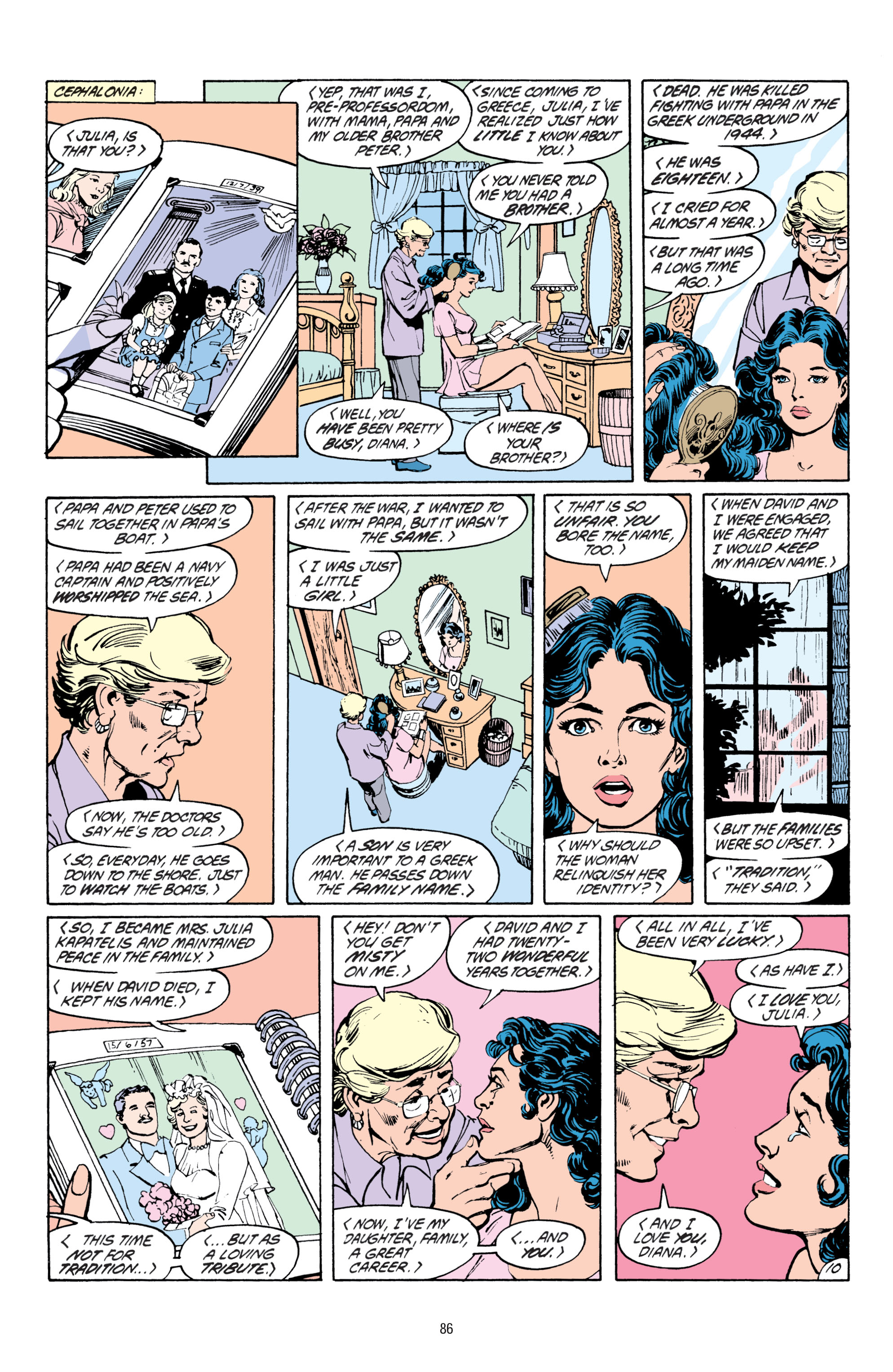 Read online Wonder Woman By George Pérez comic -  Issue # TPB 2 (Part 1) - 85