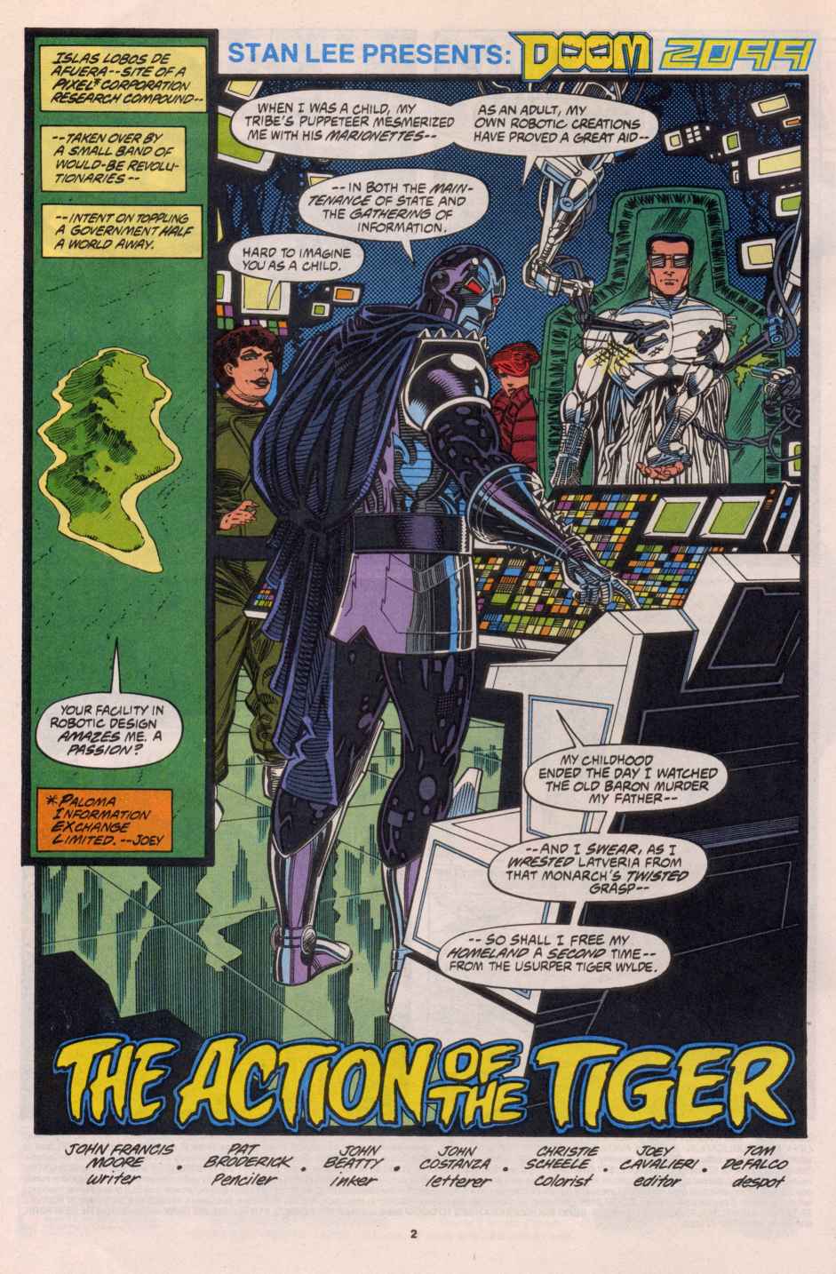 Read online Doom 2099 comic -  Issue #2 - 3