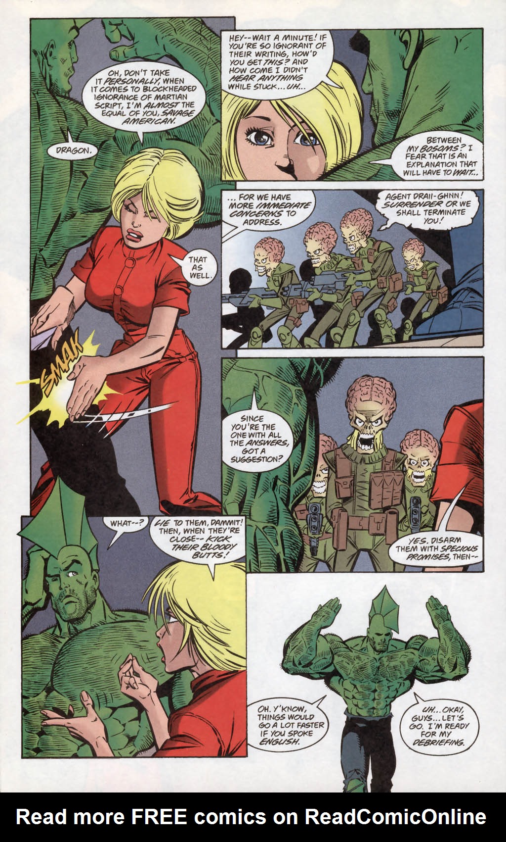 Read online Mars Attacks The Savage Dragon comic -  Issue #2 - 14