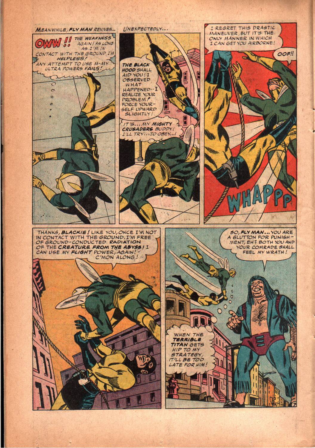 Read online Fly Man comic -  Issue #34 - 9