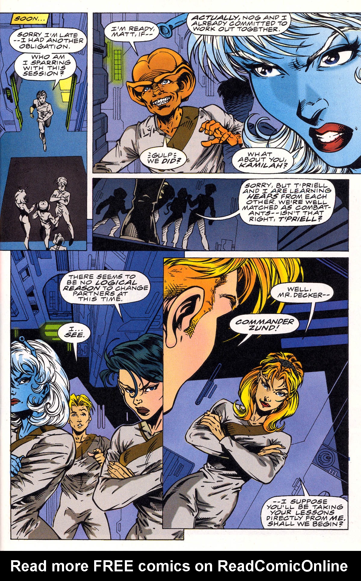 Read online Star Trek: Starfleet Academy (1996) comic -  Issue #3 - 13