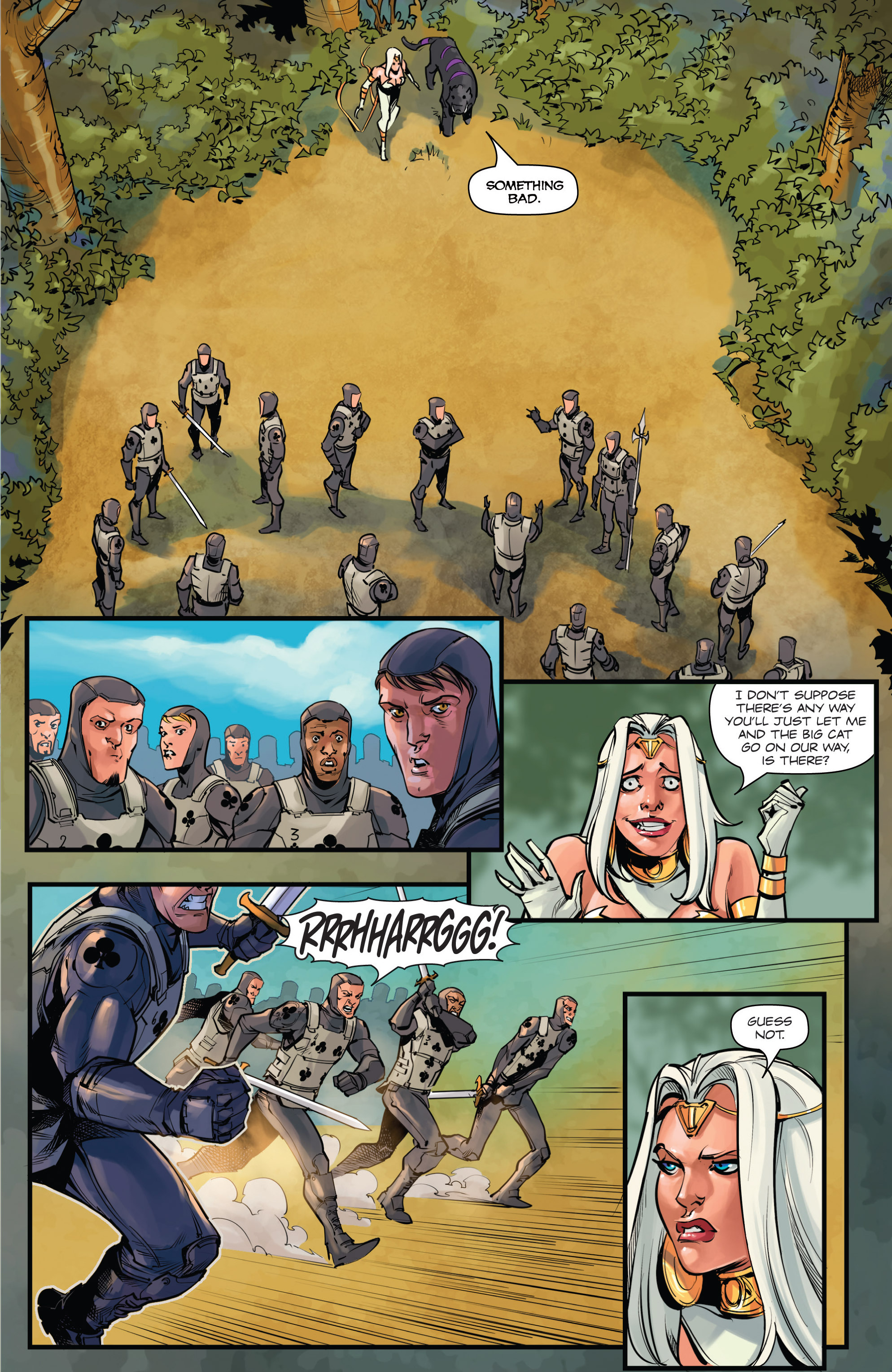 Read online Grimm Fairy Tales presents White Queen: Age of Darkness comic -  Issue #2 - 10