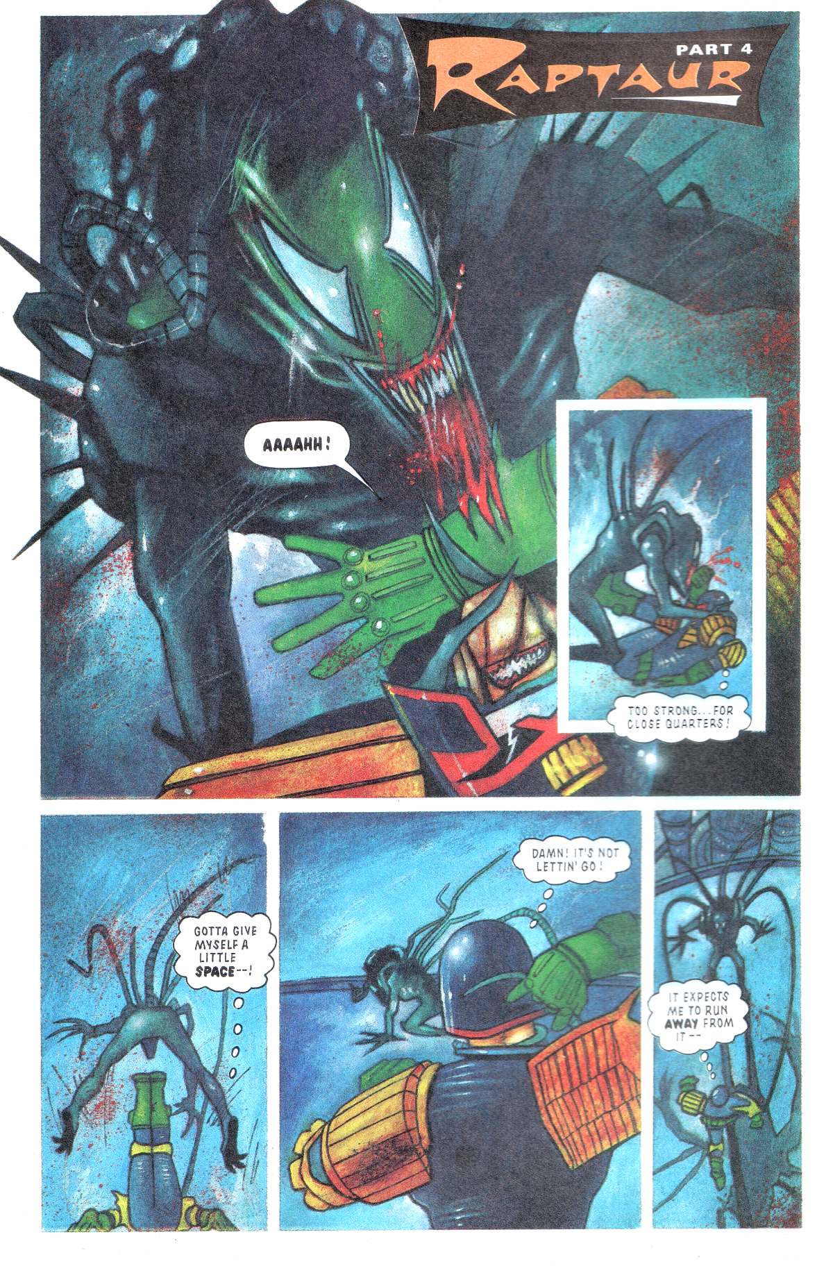 Read online Judge Dredd: The Megazine comic -  Issue #14 - 4