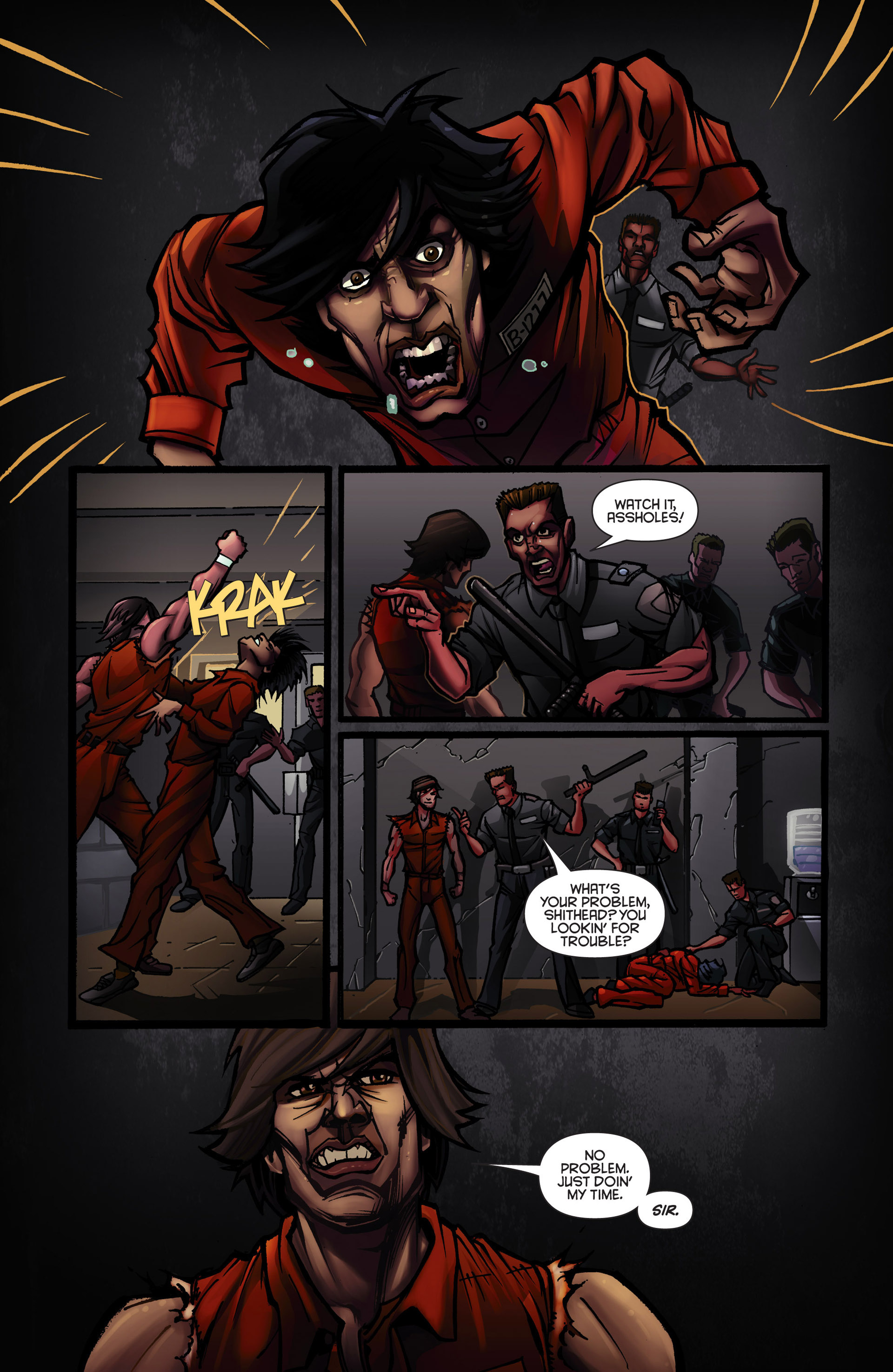 Read online The Warriors: Jailbreak comic -  Issue #1 - 16