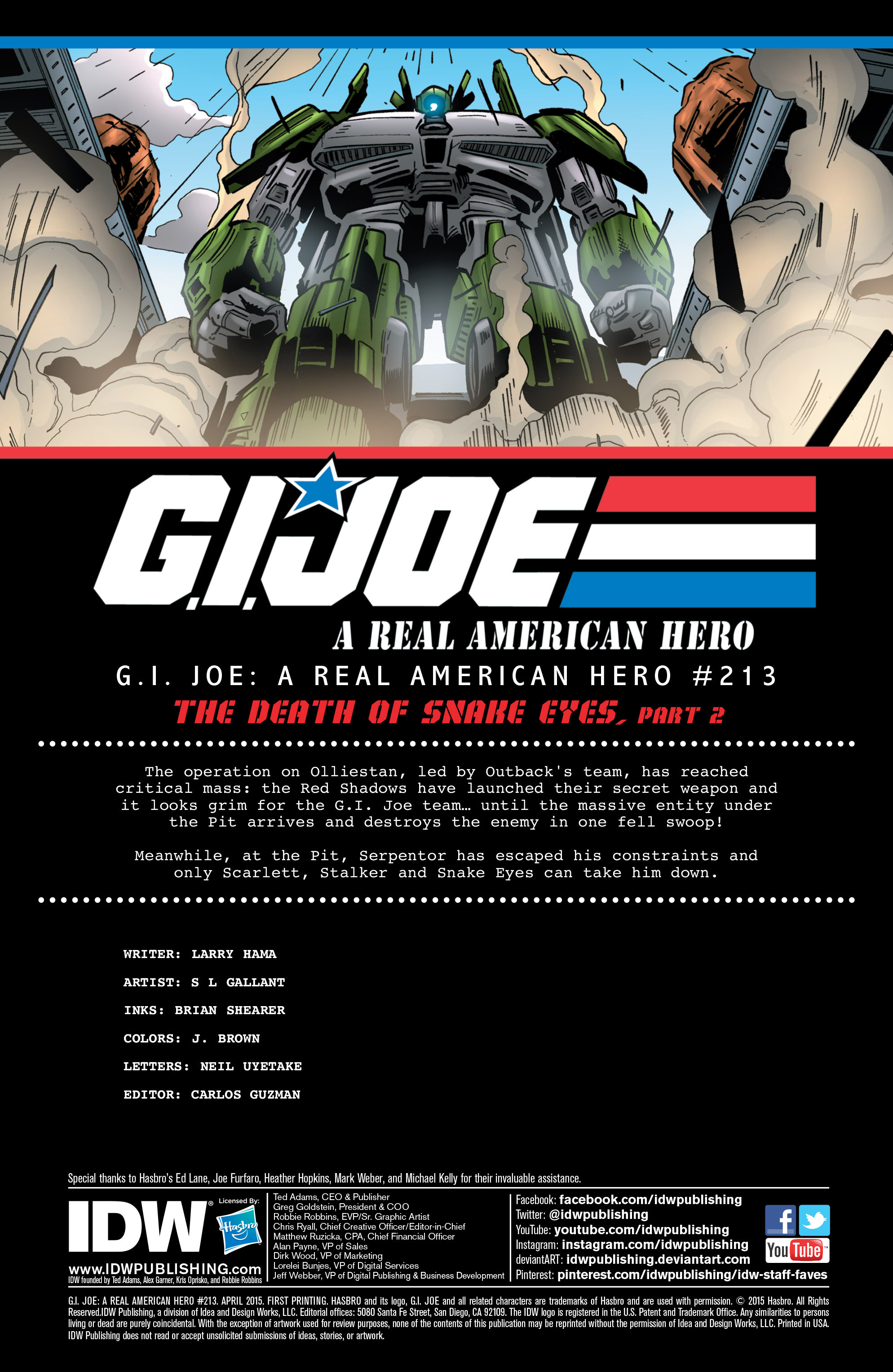 Read online G.I. Joe: A Real American Hero comic -  Issue #213 - 4