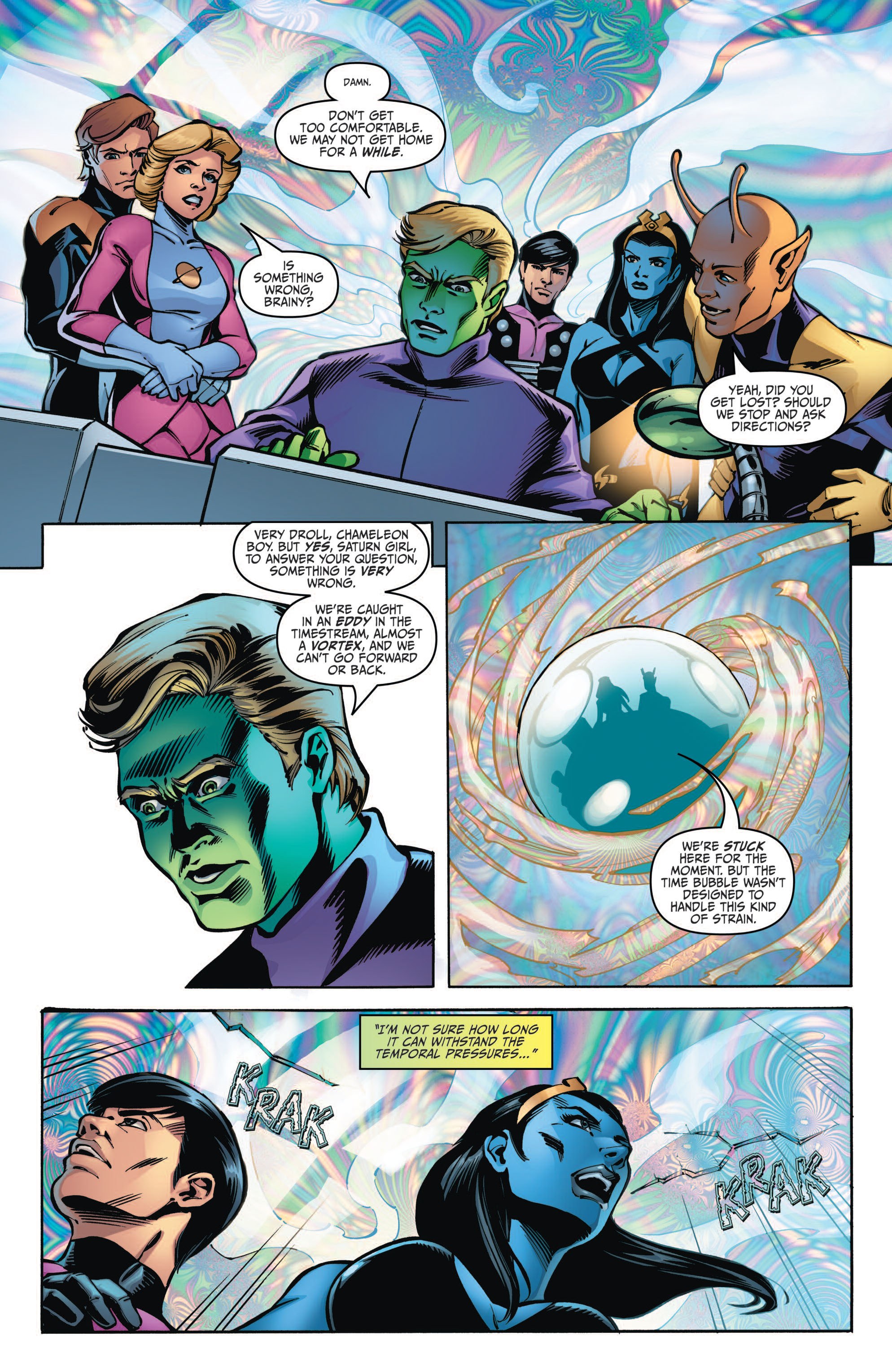 Read online Star Trek/Legion of Super-Heroes comic -  Issue #1 - 14