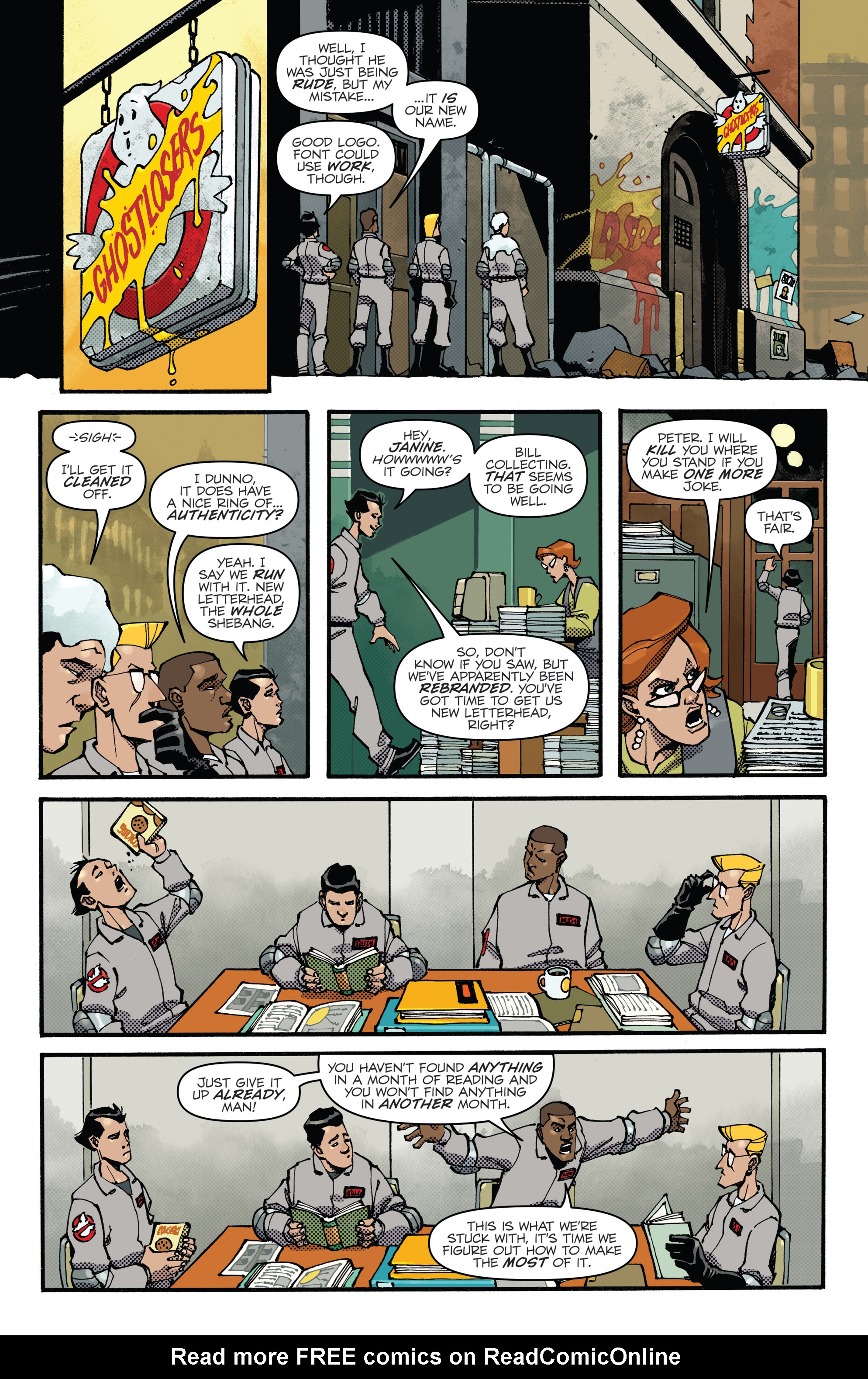 Read online Ghostbusters: Deviations comic -  Issue #1 - 6