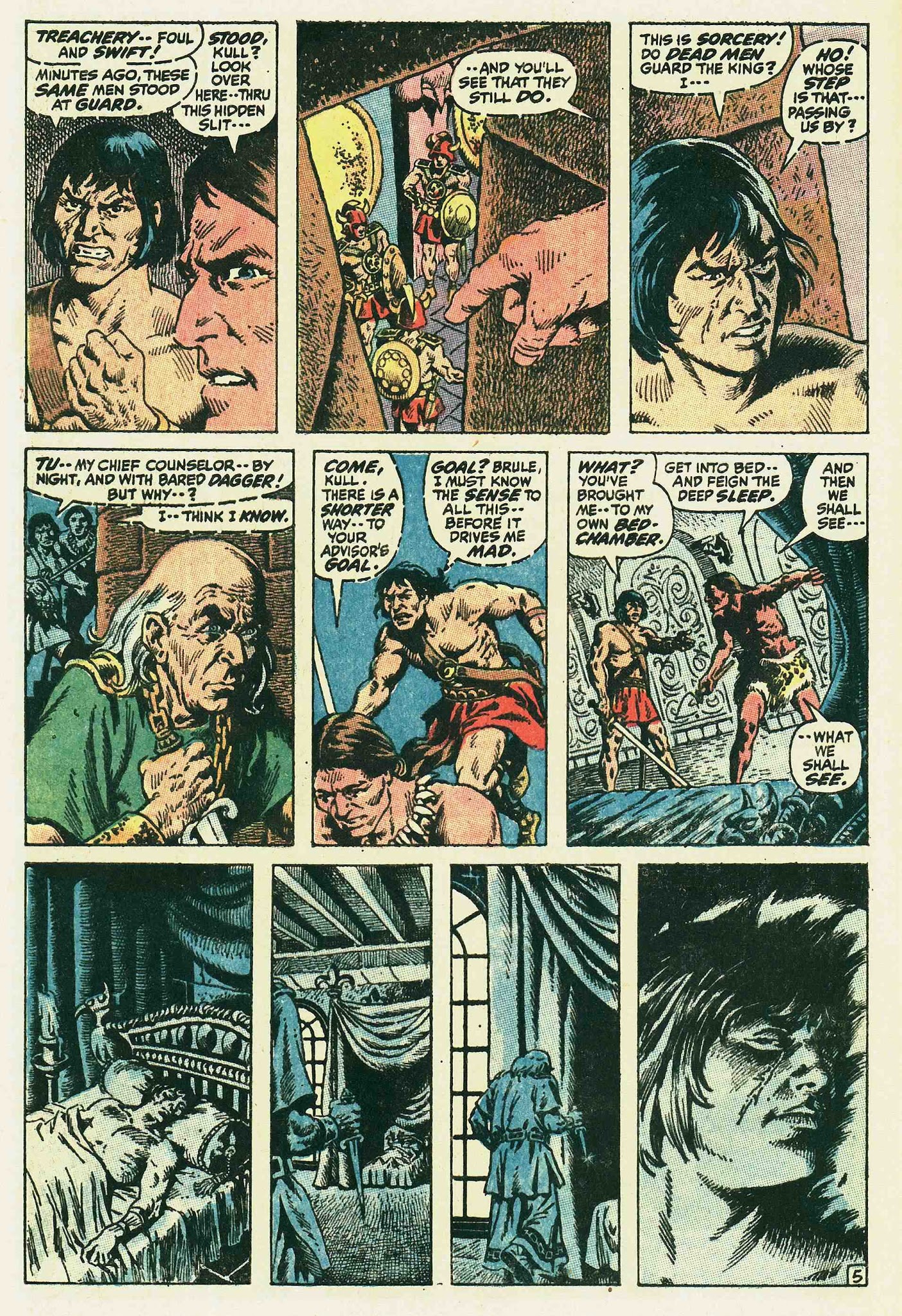 Read online Kull, the Conqueror (1971) comic -  Issue #2 - 6