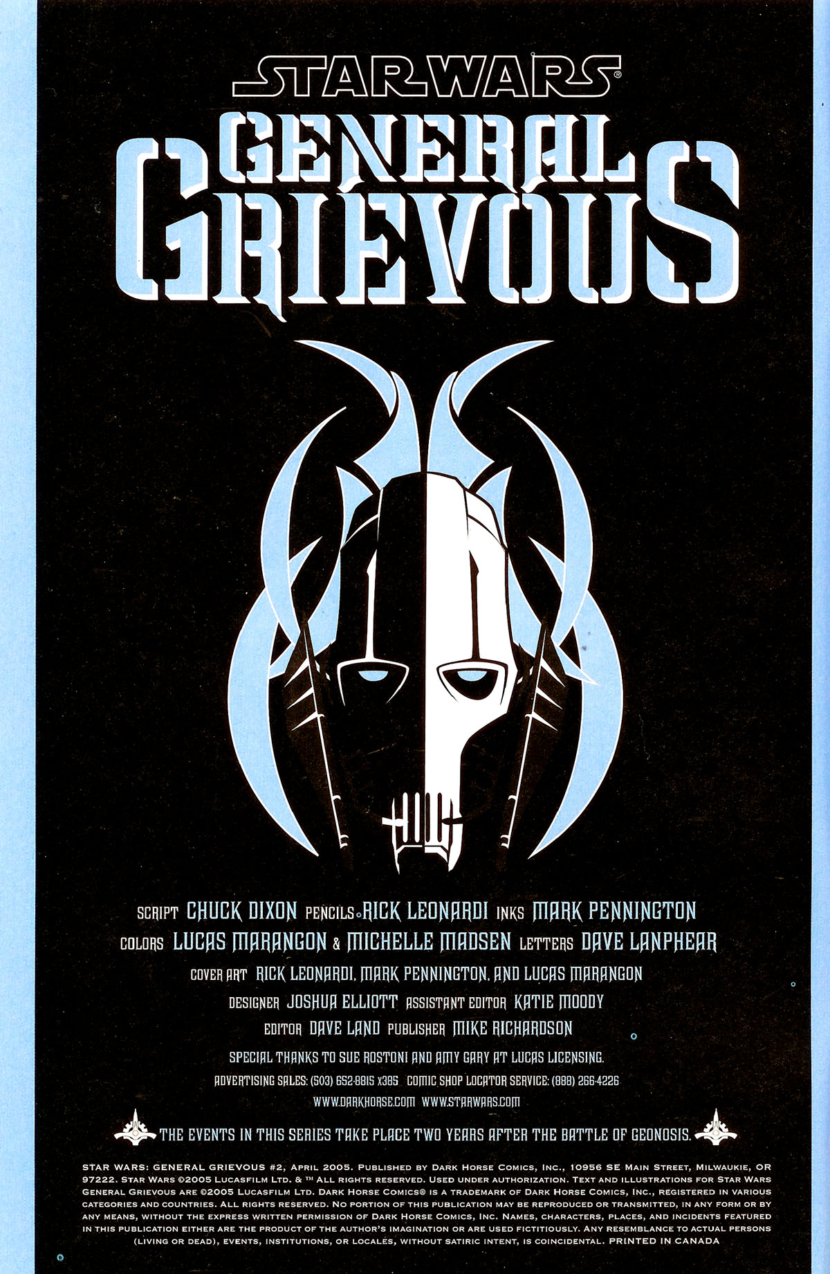 Read online Star Wars: General Grievous comic -  Issue #2 - 2