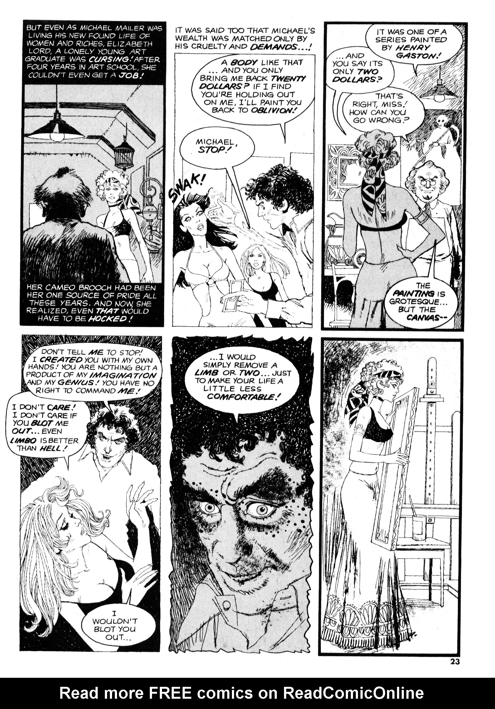 Read online Vampirella (1969) comic -  Issue #39 - 23