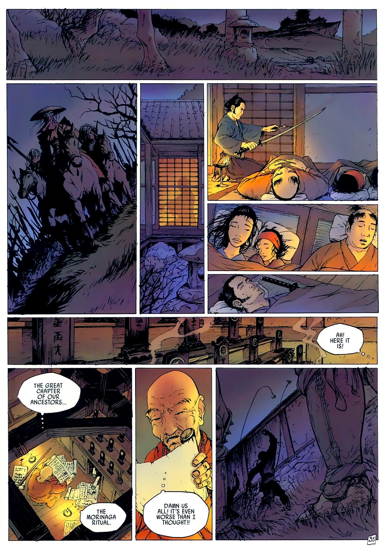 Read online Samurai: Legend comic -  Issue #1 - 39