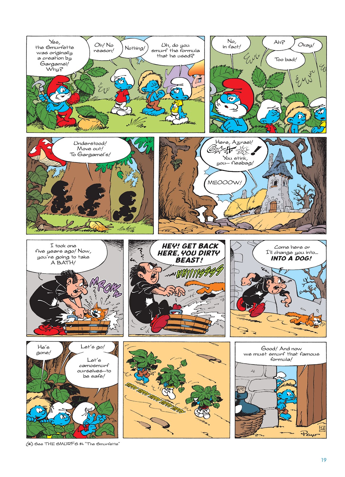 Read online The Smurfs comic -  Issue #15 - 20