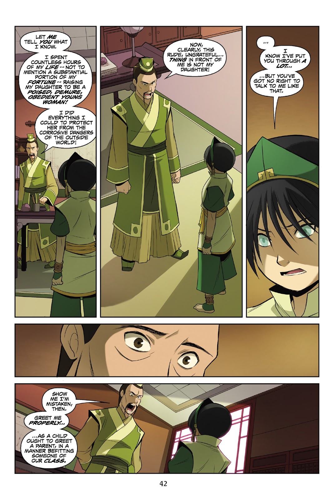 Nickelodeon Avatar: The Last Airbender - The Rift issue Part 2 - Page 43