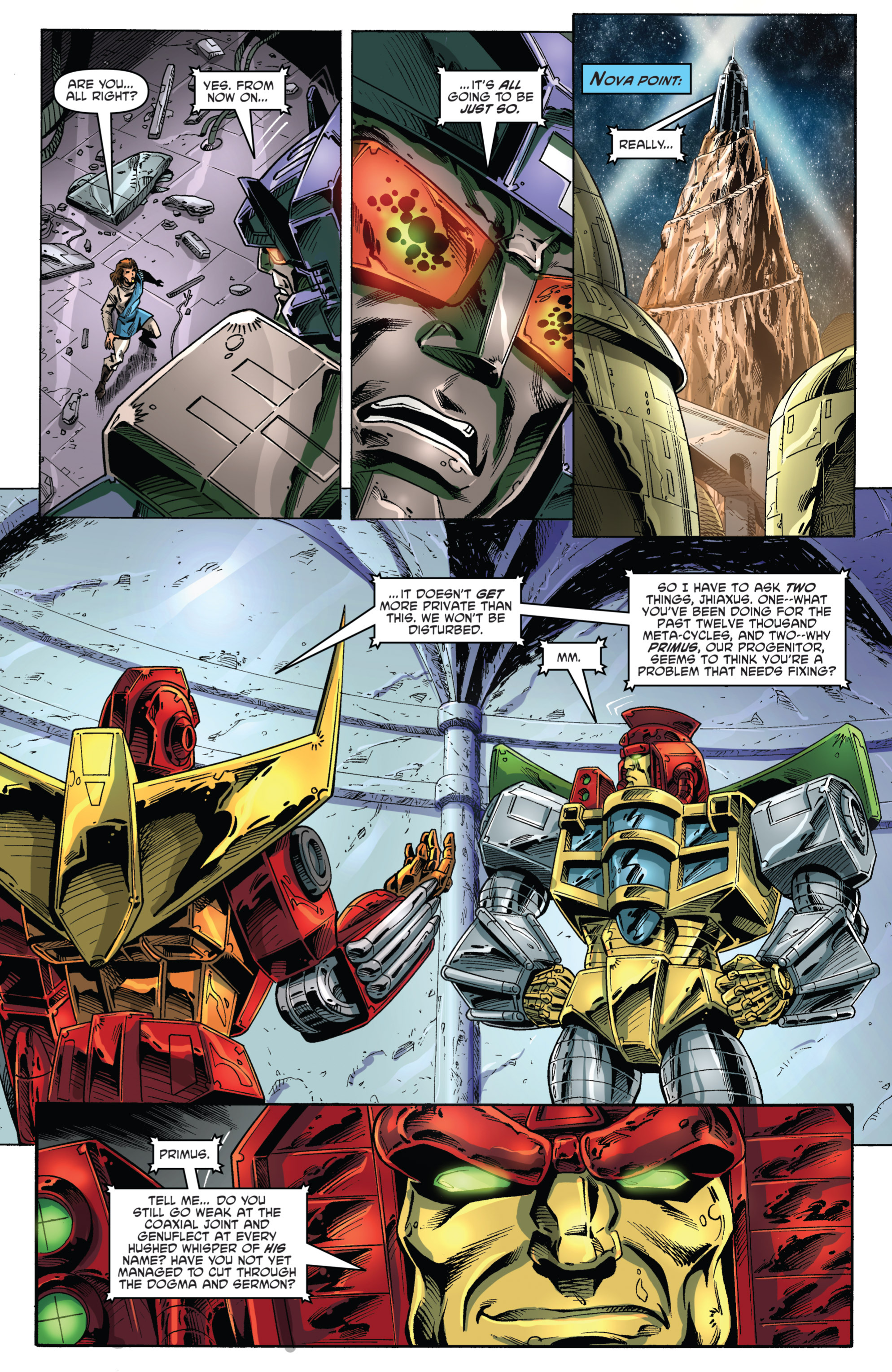 Read online The Transformers: Regeneration One comic -  Issue #97 - 14