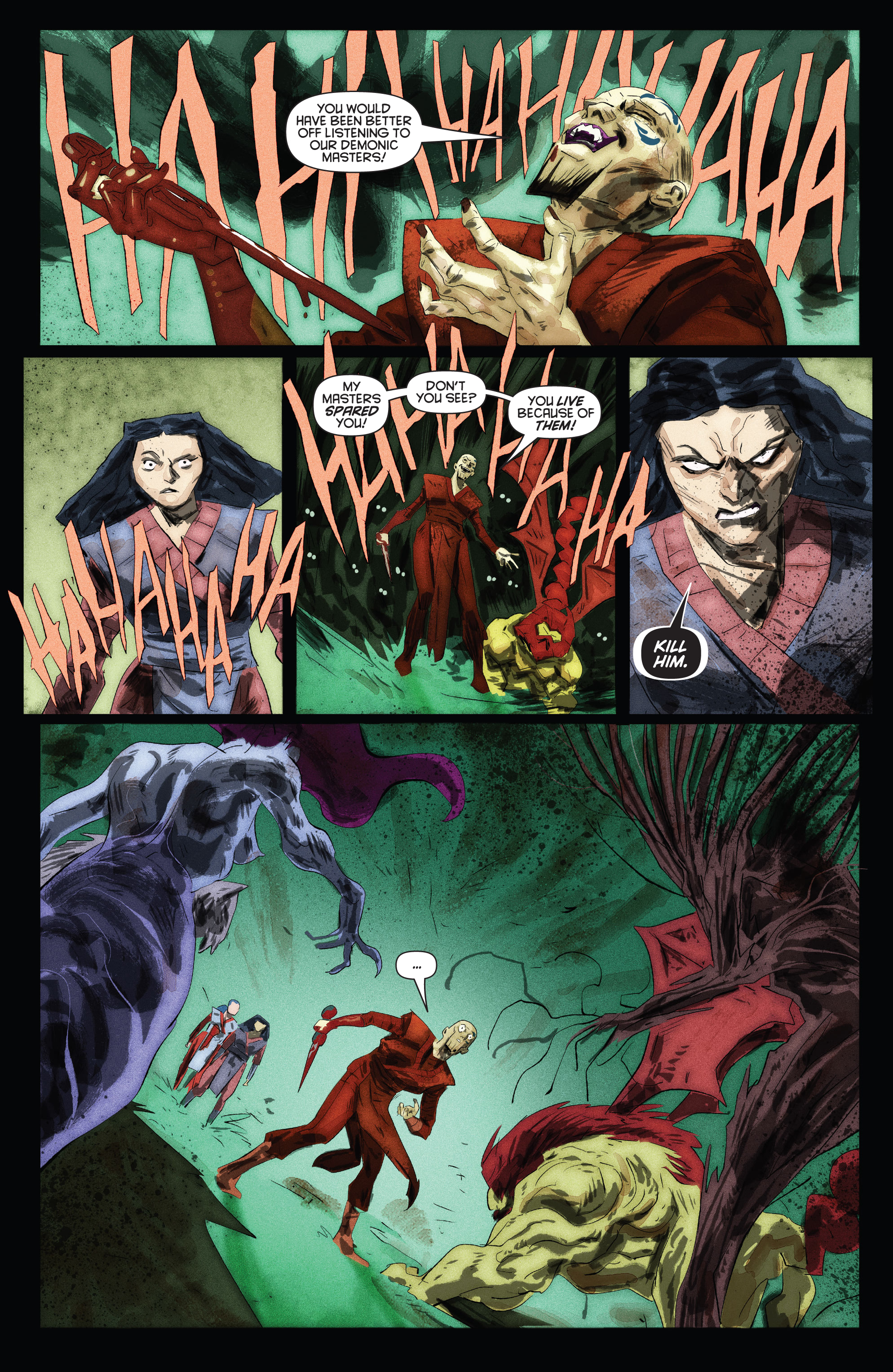 Read online Dark Ark: After the Flood comic -  Issue #5 - 17