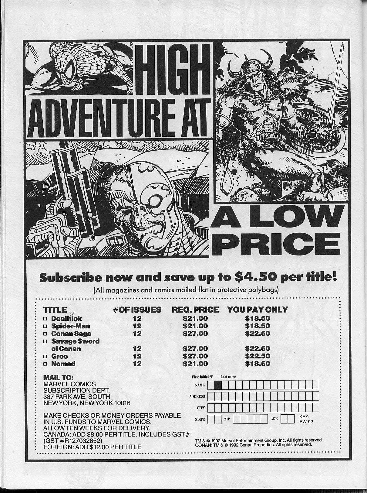 Read online The Savage Sword Of Conan comic -  Issue #202 - 44