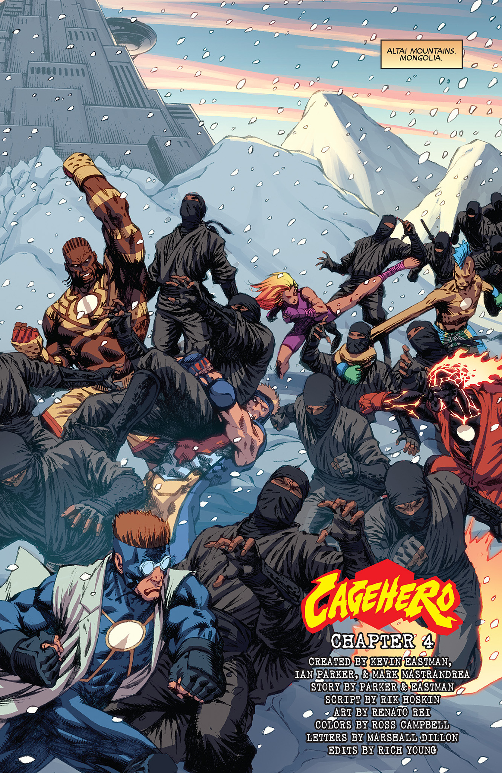 Read online Cage Hero comic -  Issue #4 - 3