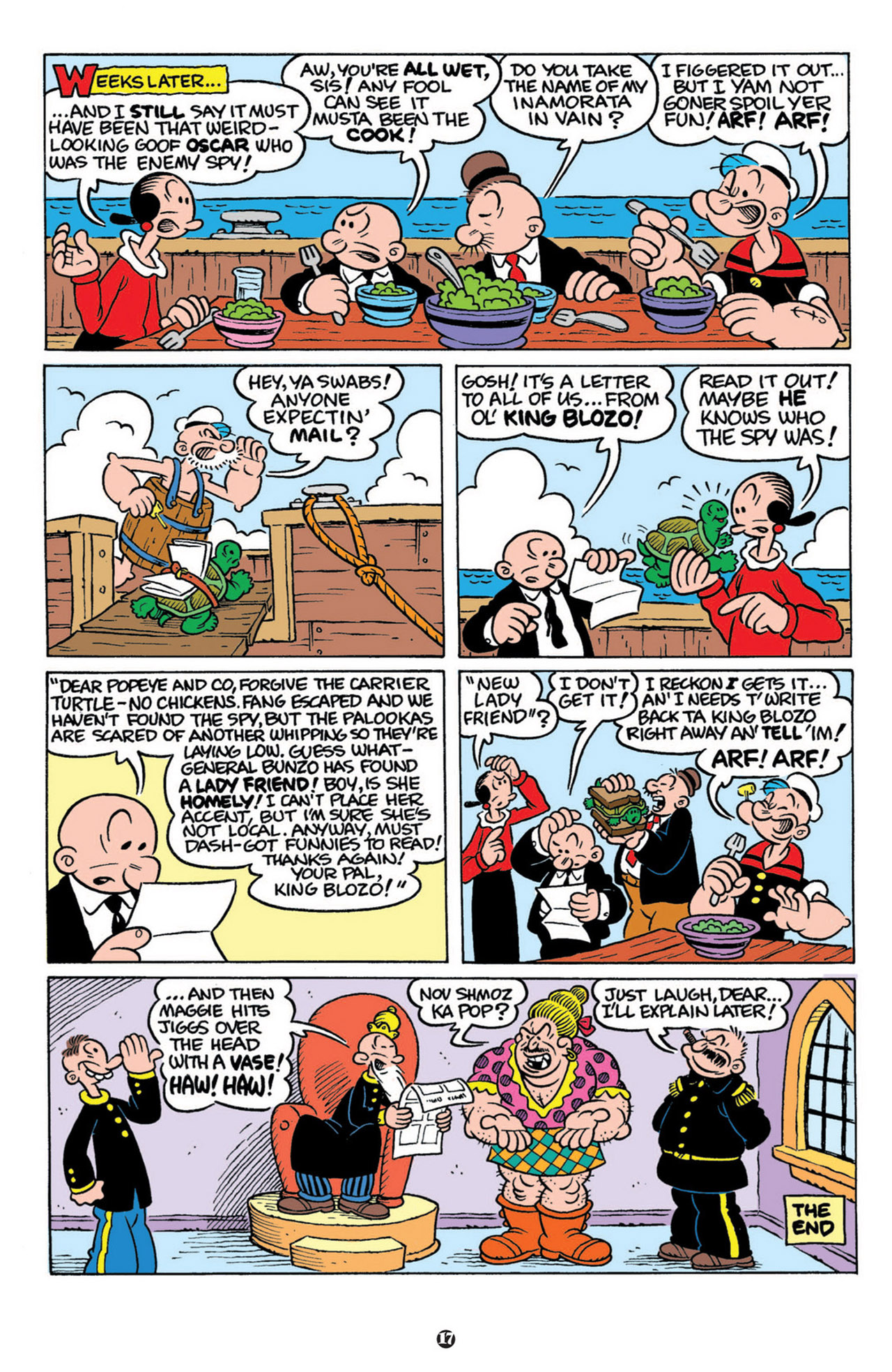 Read online Popeye (2012) comic -  Issue #4 - 19