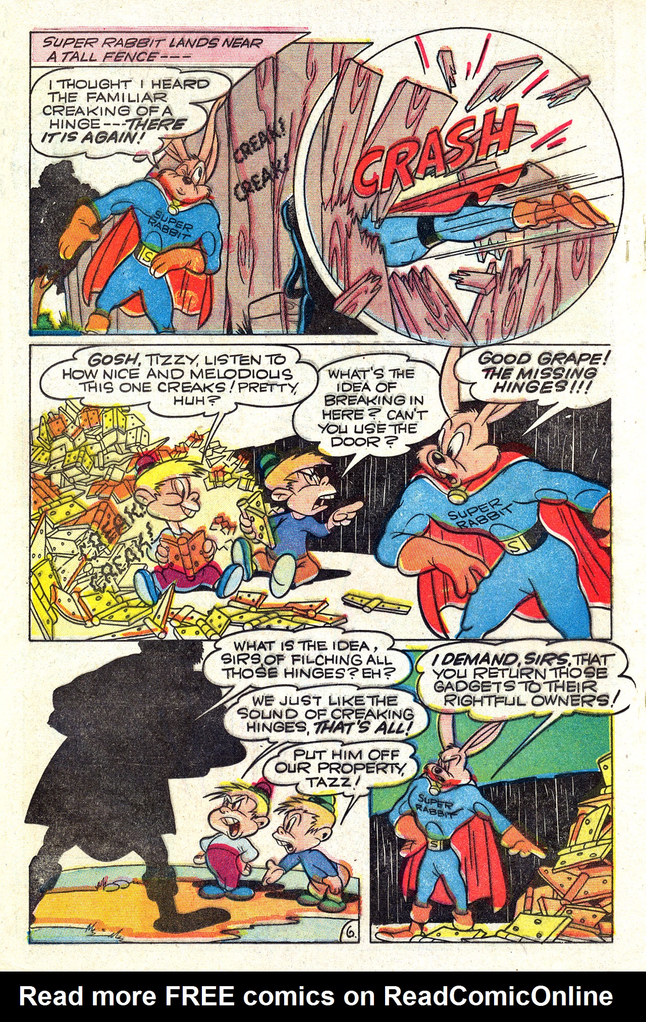 Read online Super Rabbit comic -  Issue #12 - 18