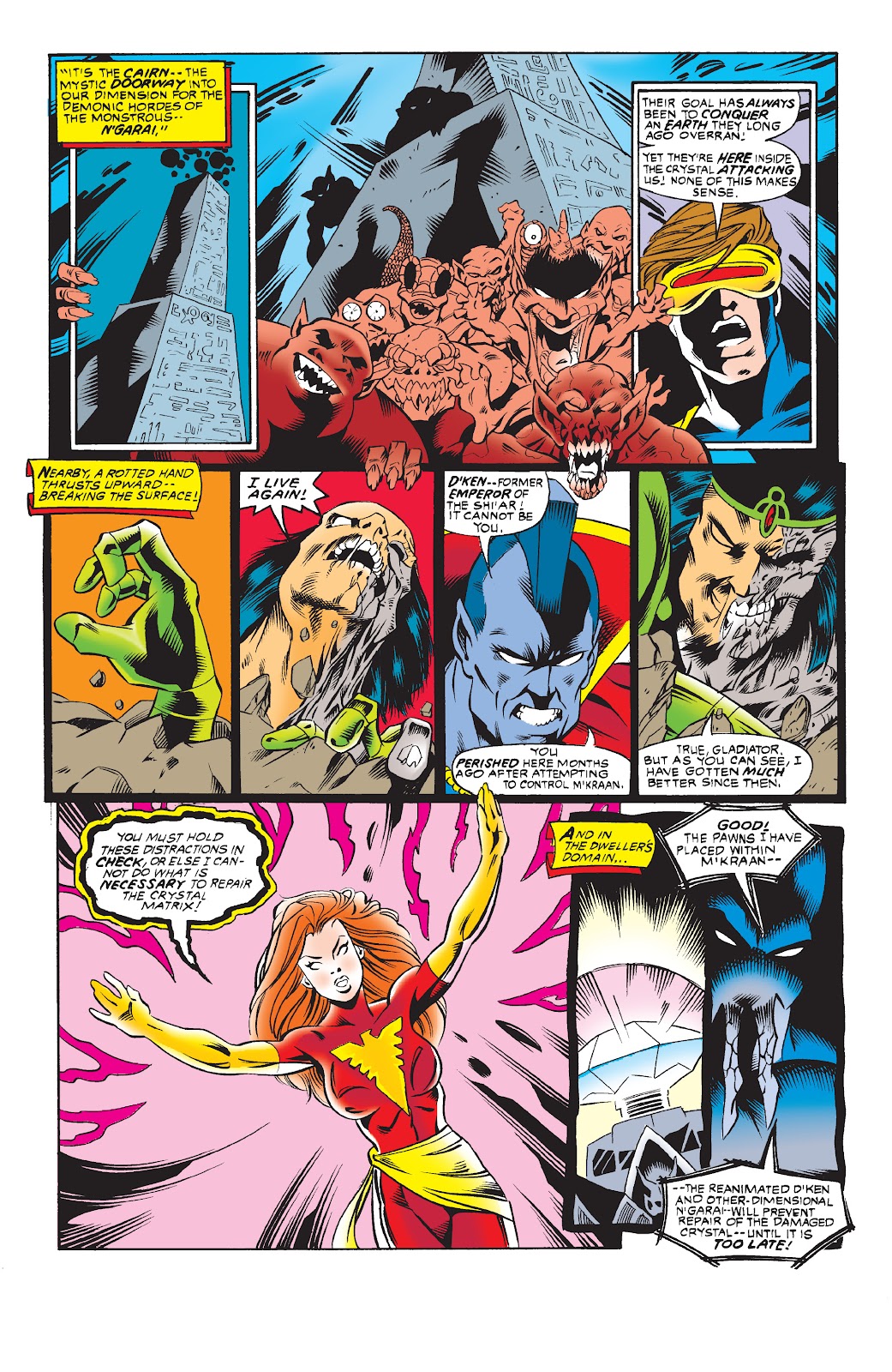 Read online Adventures of the X-Men: Clear and Present Dangers comic -  Issue # TPB - 132