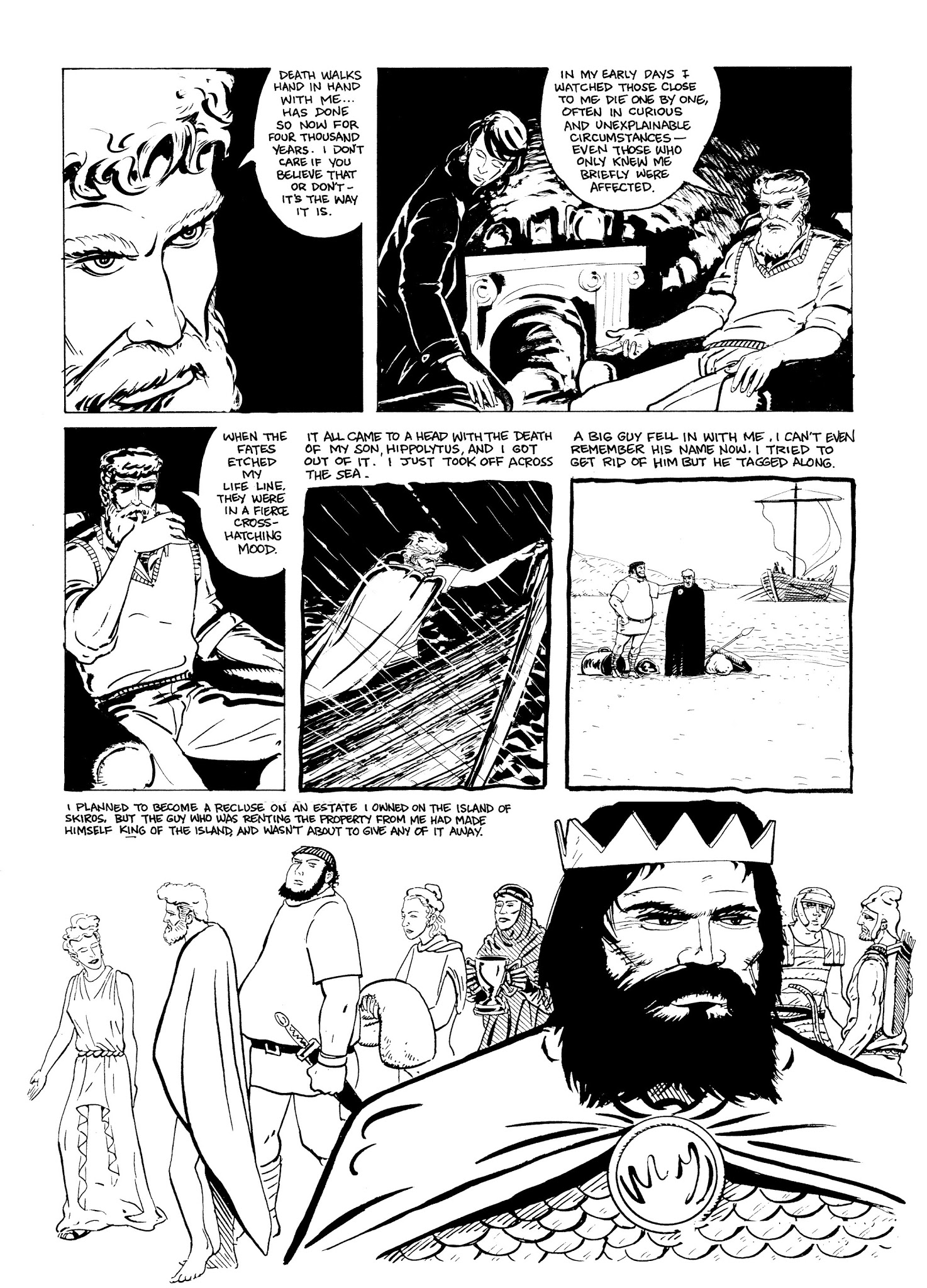 Read online Eddie Campbell's Bacchus comic -  Issue # TPB 1 - 186