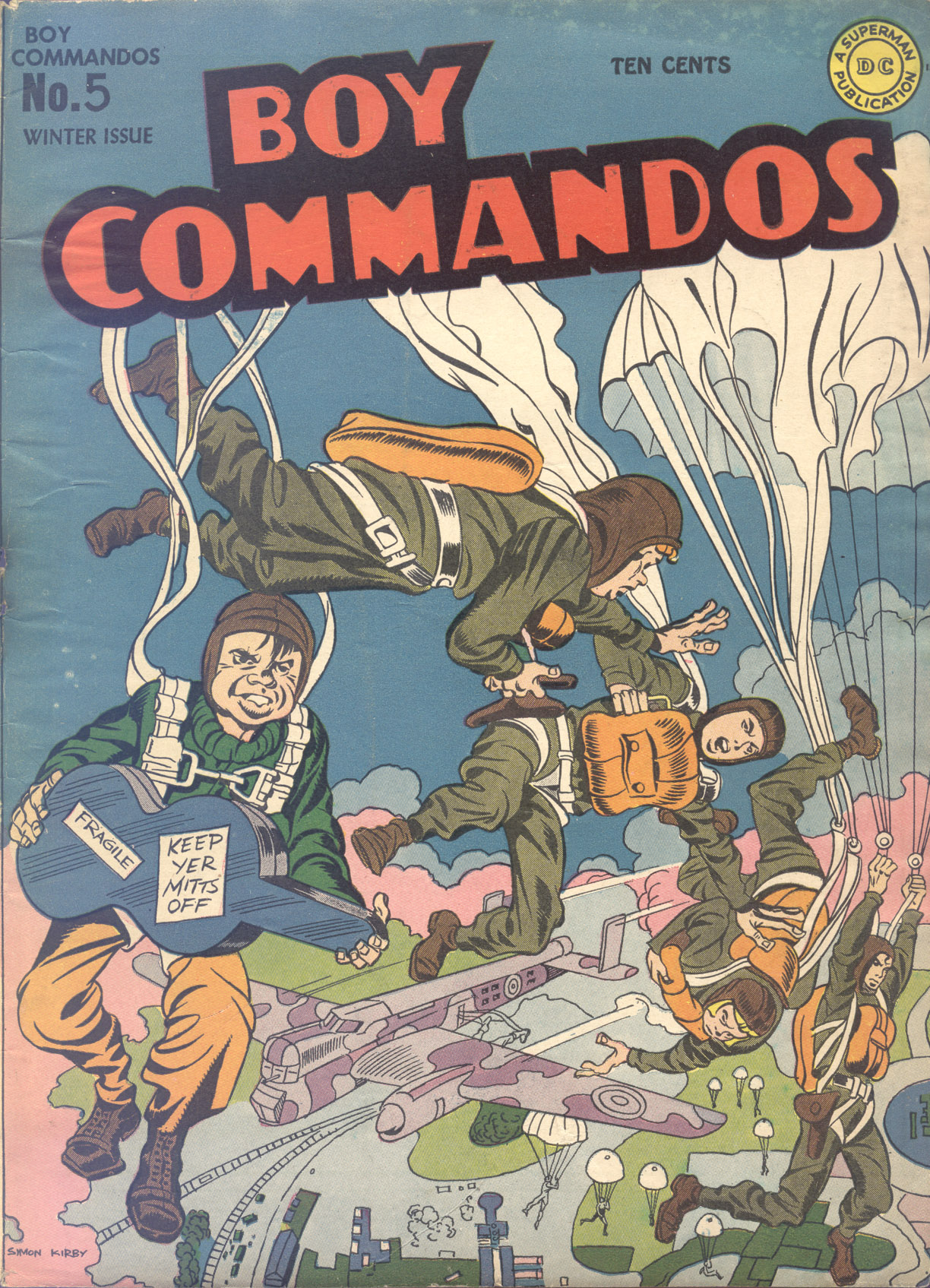 Read online Boy Commandos comic -  Issue #5 - 1