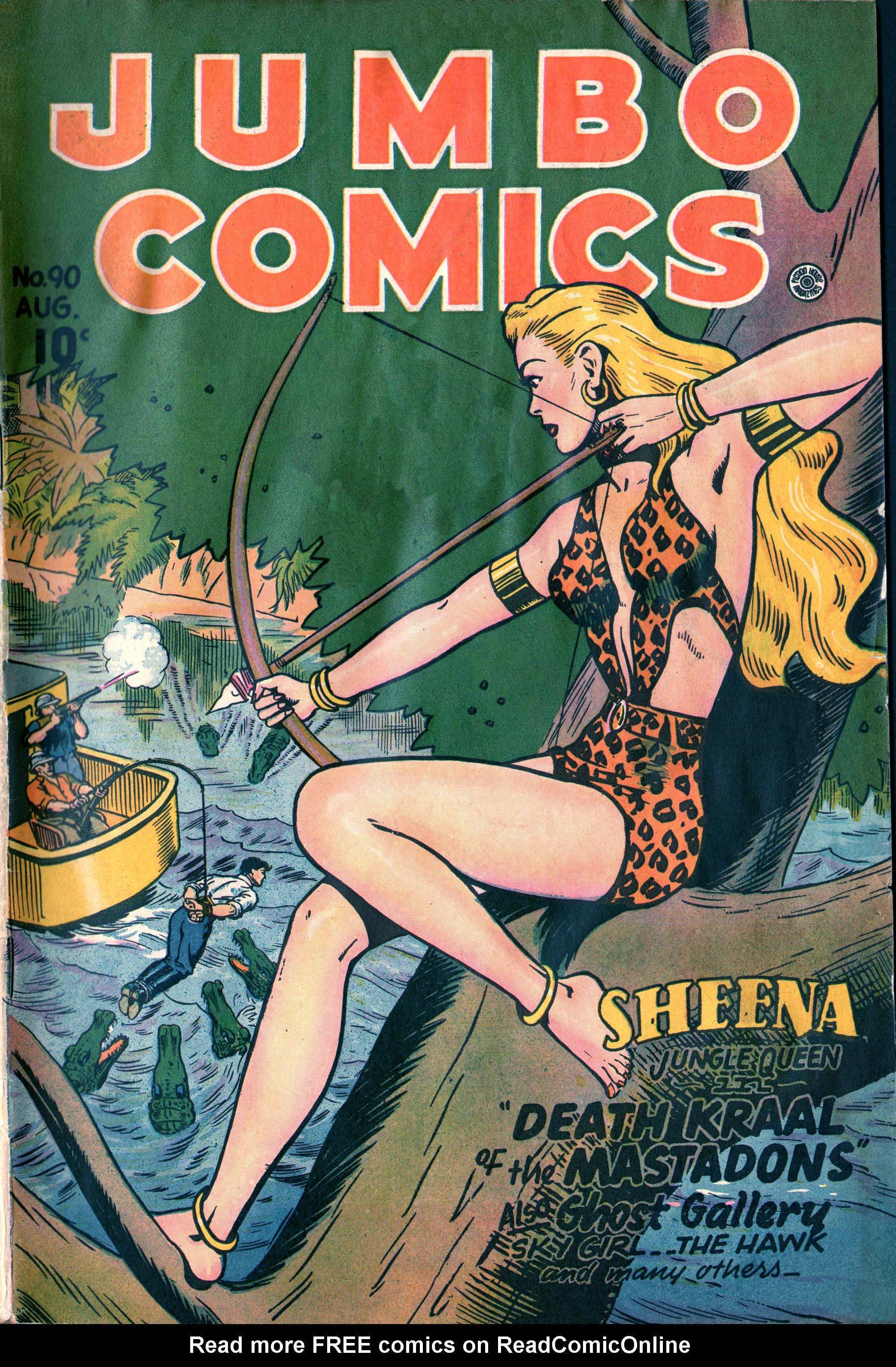 Read online Jumbo Comics comic -  Issue #90 - 1